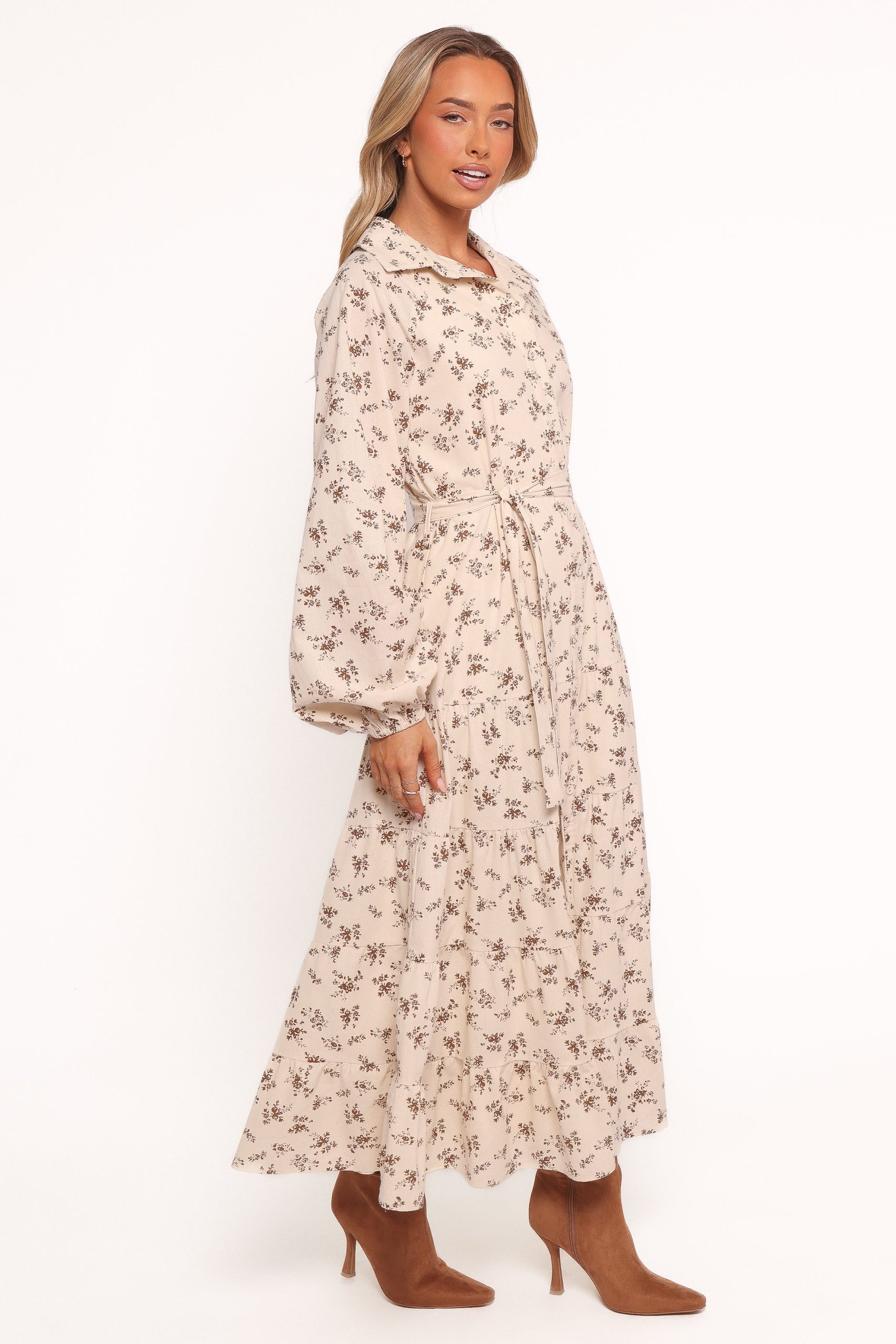 Lincoln Long Sleeve Maxi Dress - Floral - Image 4