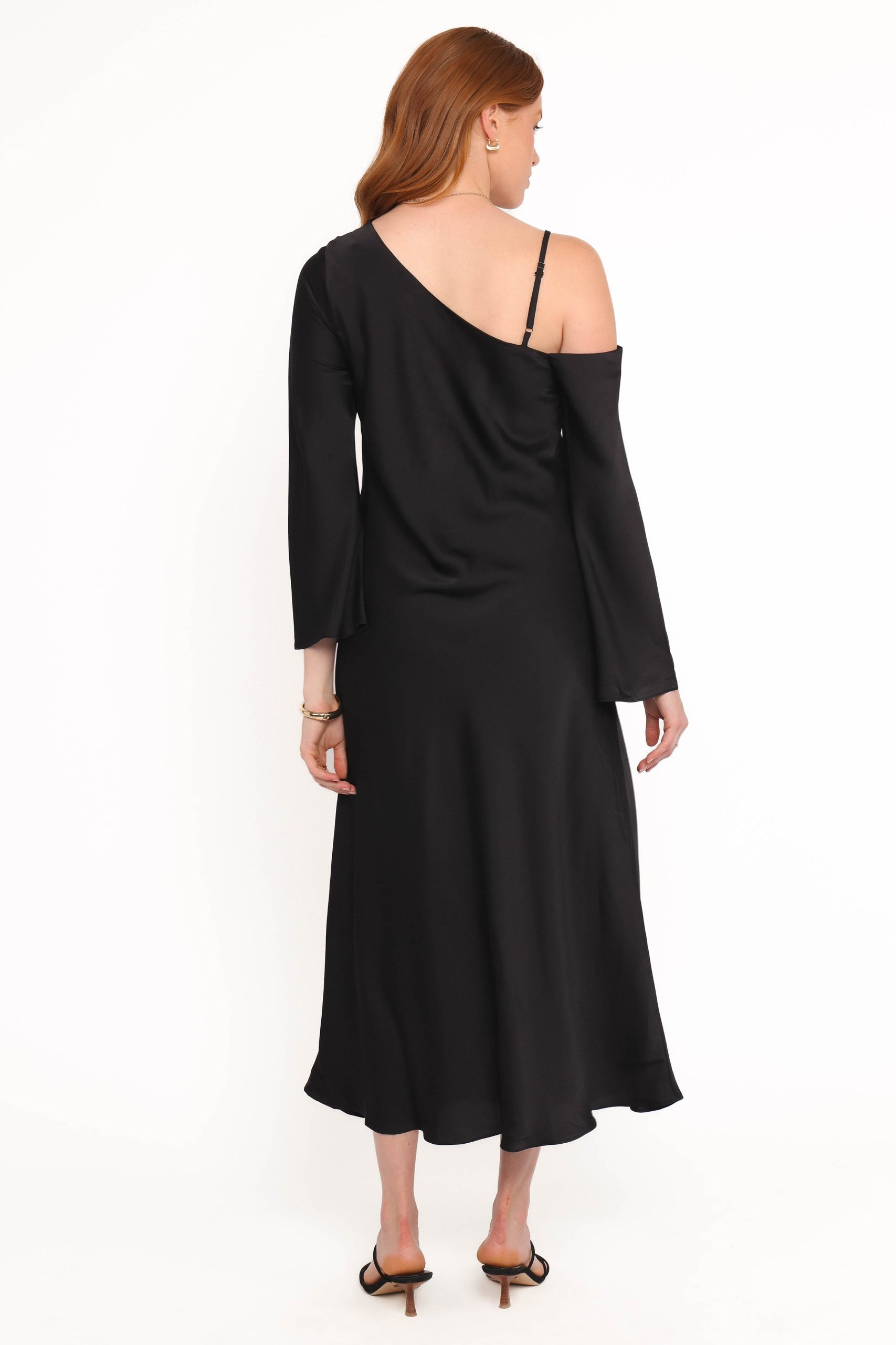 Lindra Maxi Dress - Black - Image 4