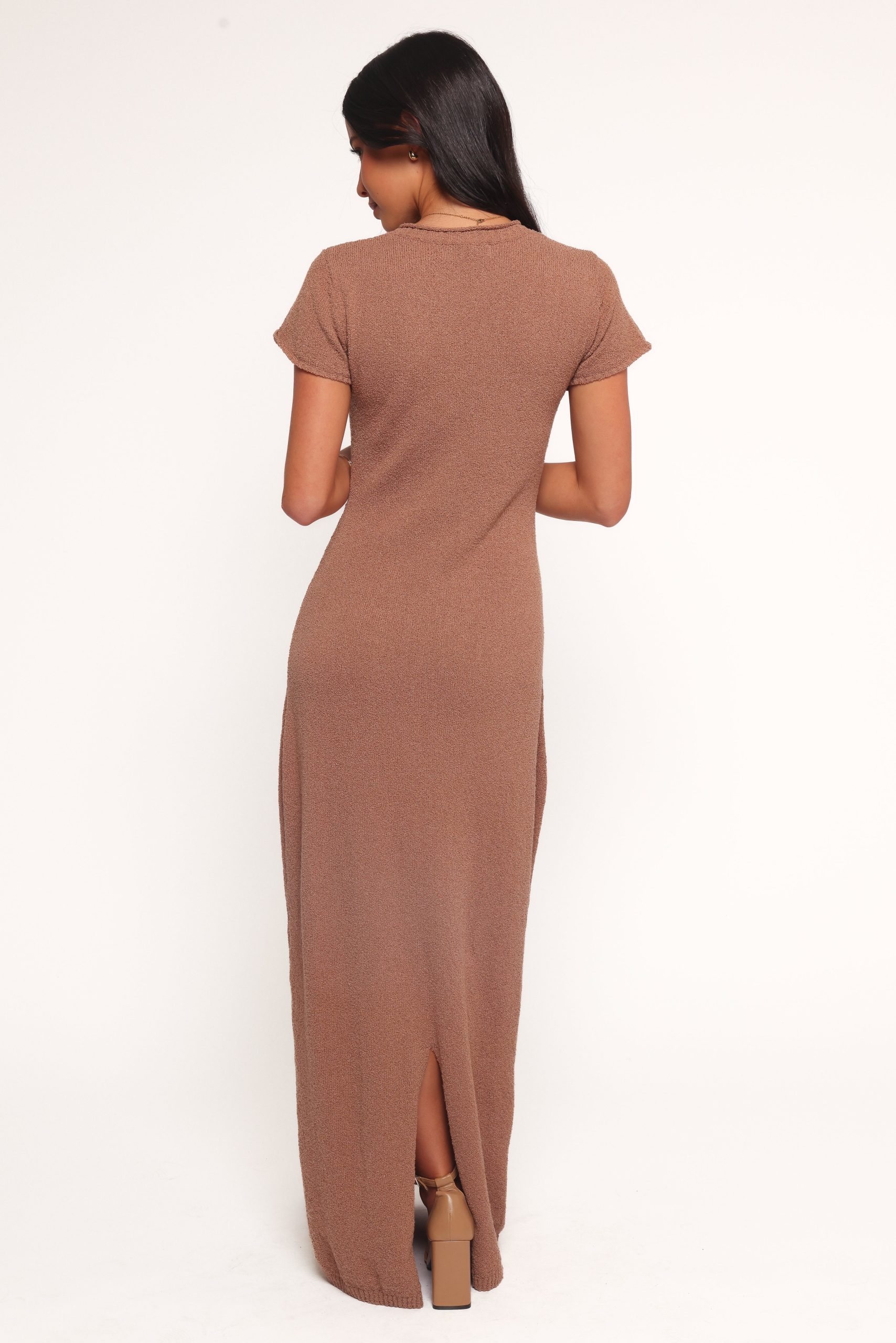Lowell Knit Maxi Dress - Mocha - Image 4