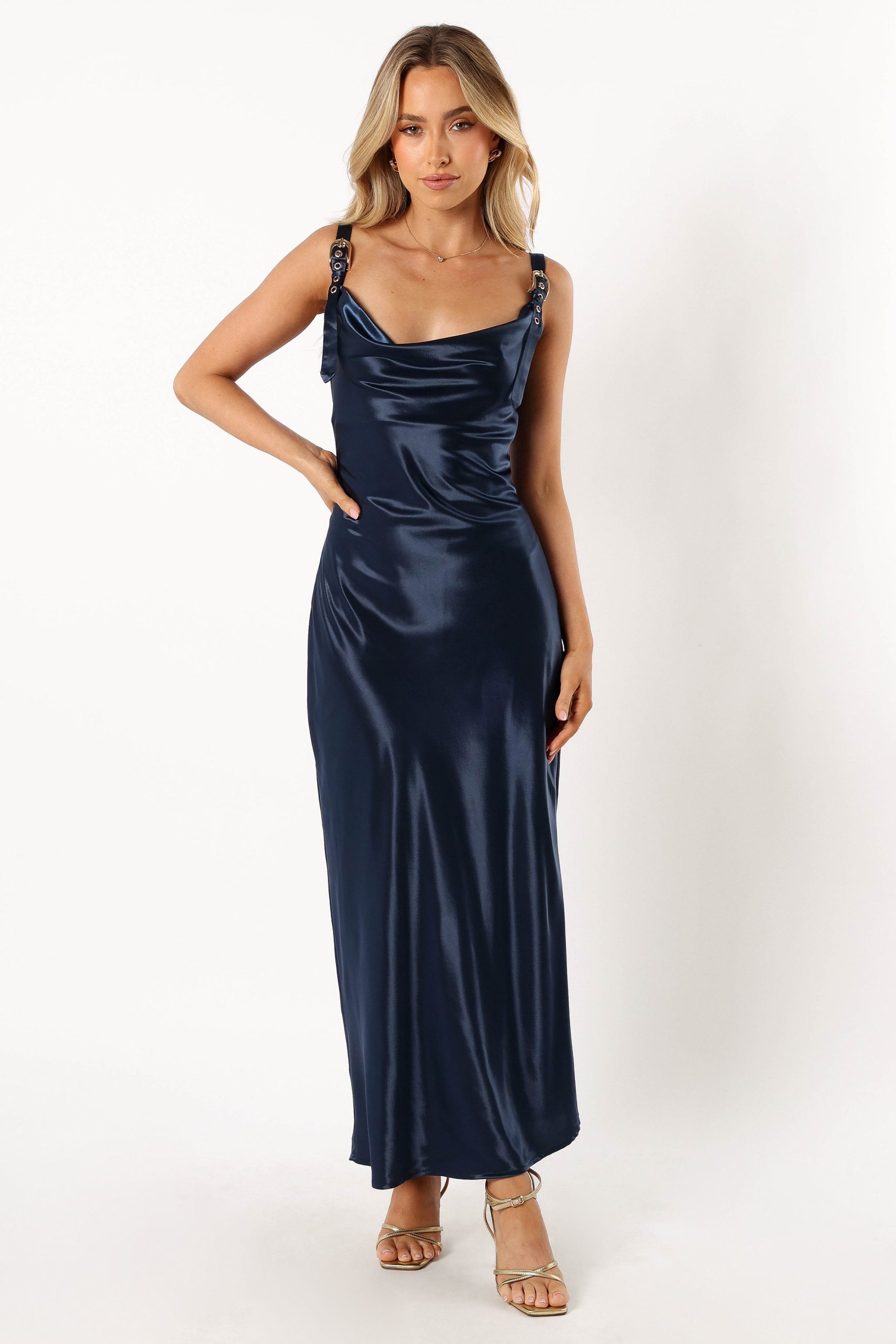 Loxana Midi Dress - Midnight - Image 3