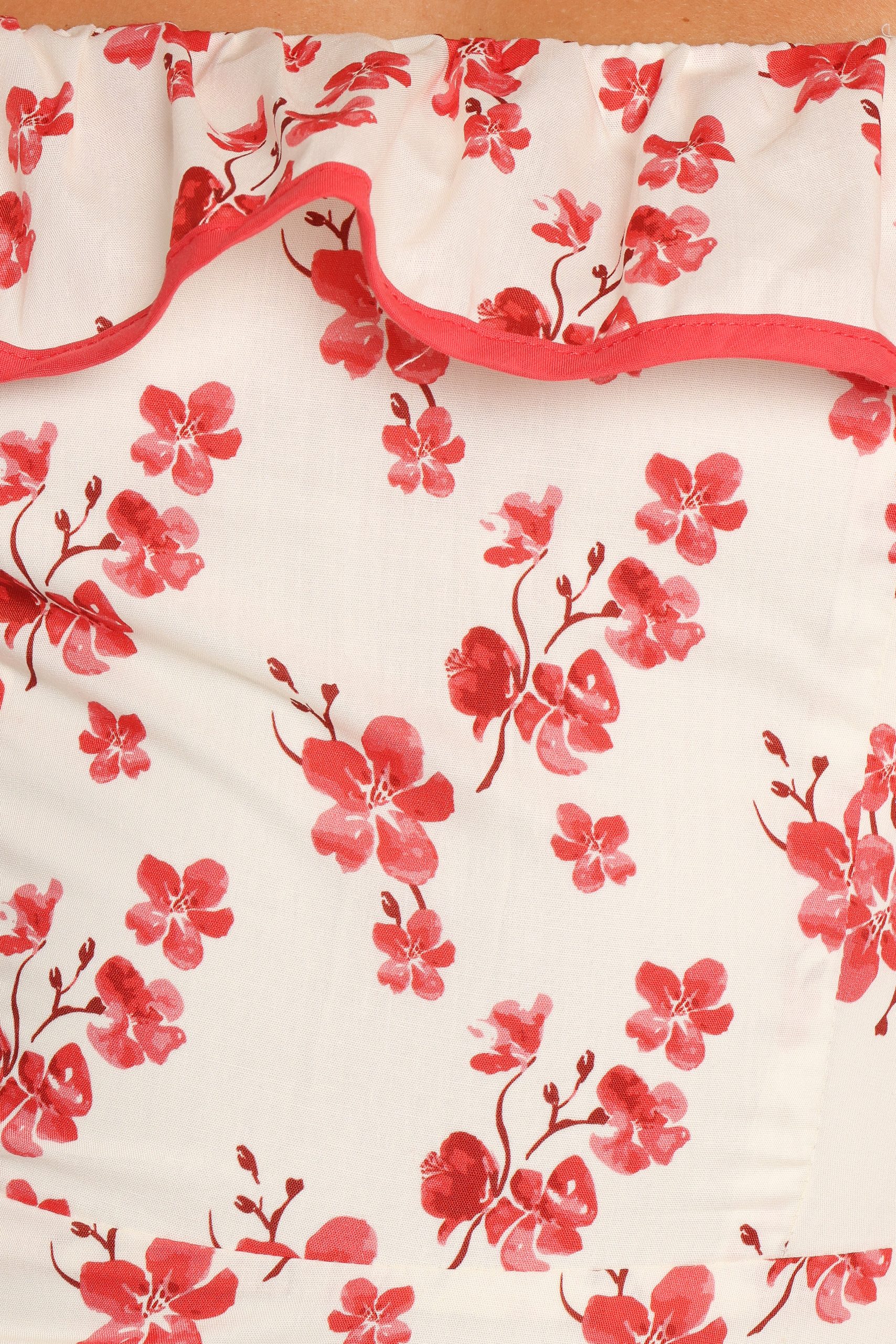 Lucille Maxi Dress - Red Floral - Image 6