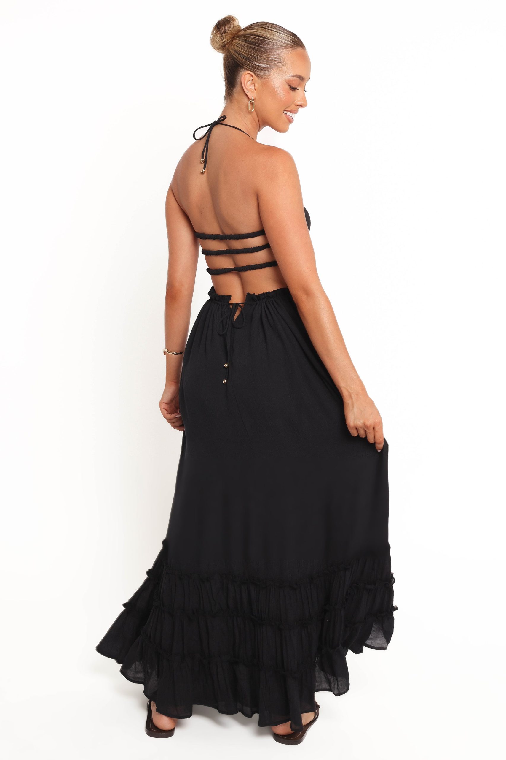 Lysandra Maxi Dress - Black - Image 5