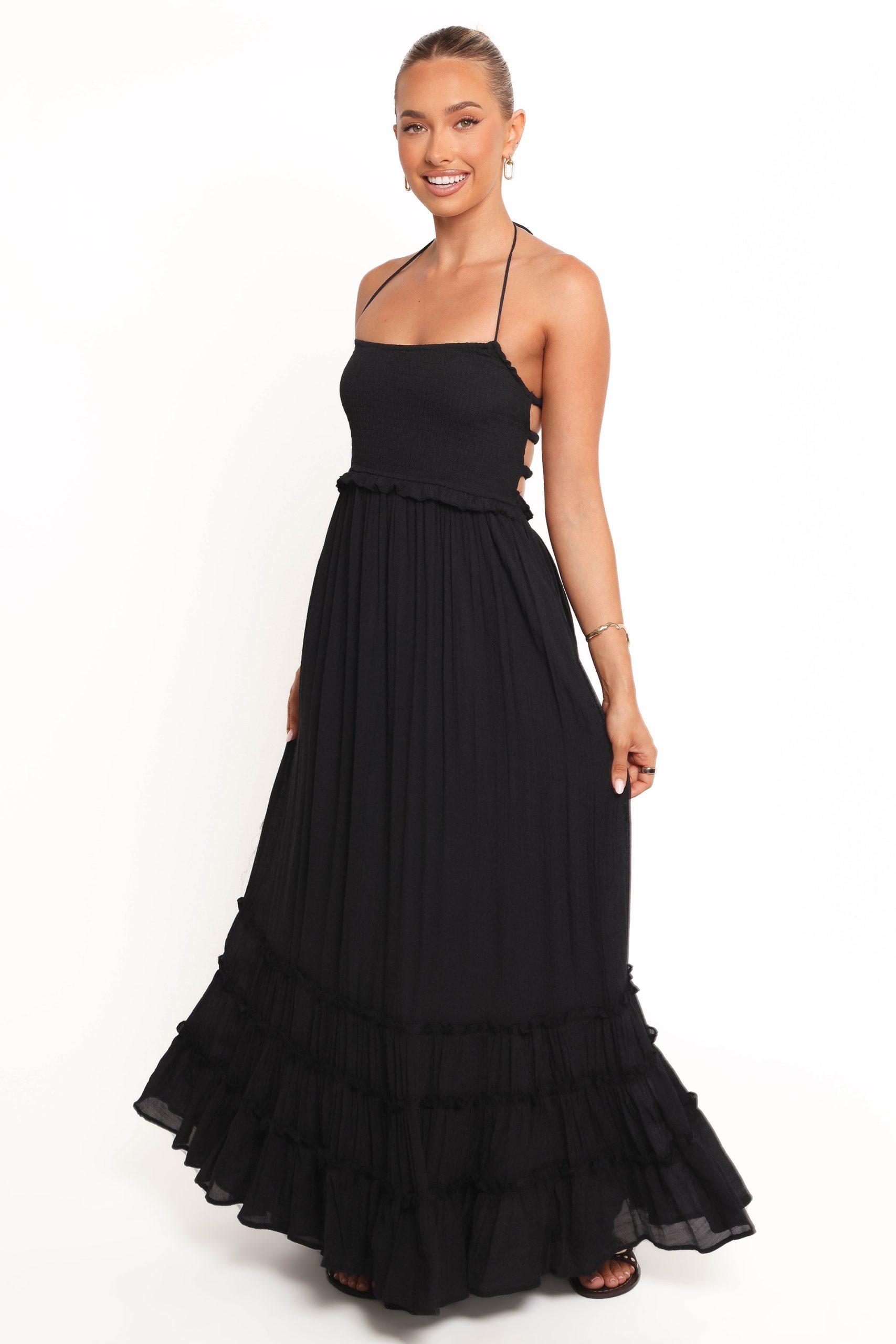 Lysandra Maxi Dress - Black - Image 3