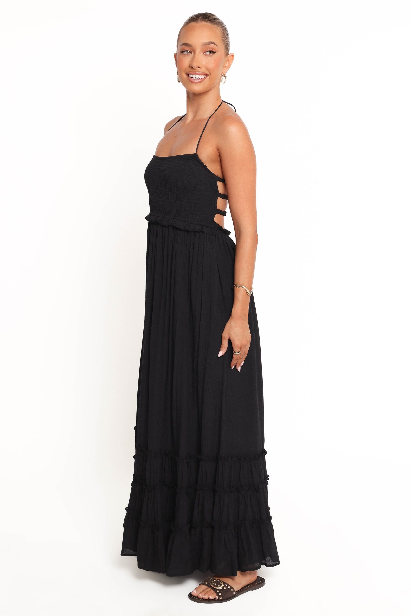 Lysandra Maxi Dress - Black - Image 4