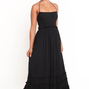 Lysandra Maxi Dress - Black