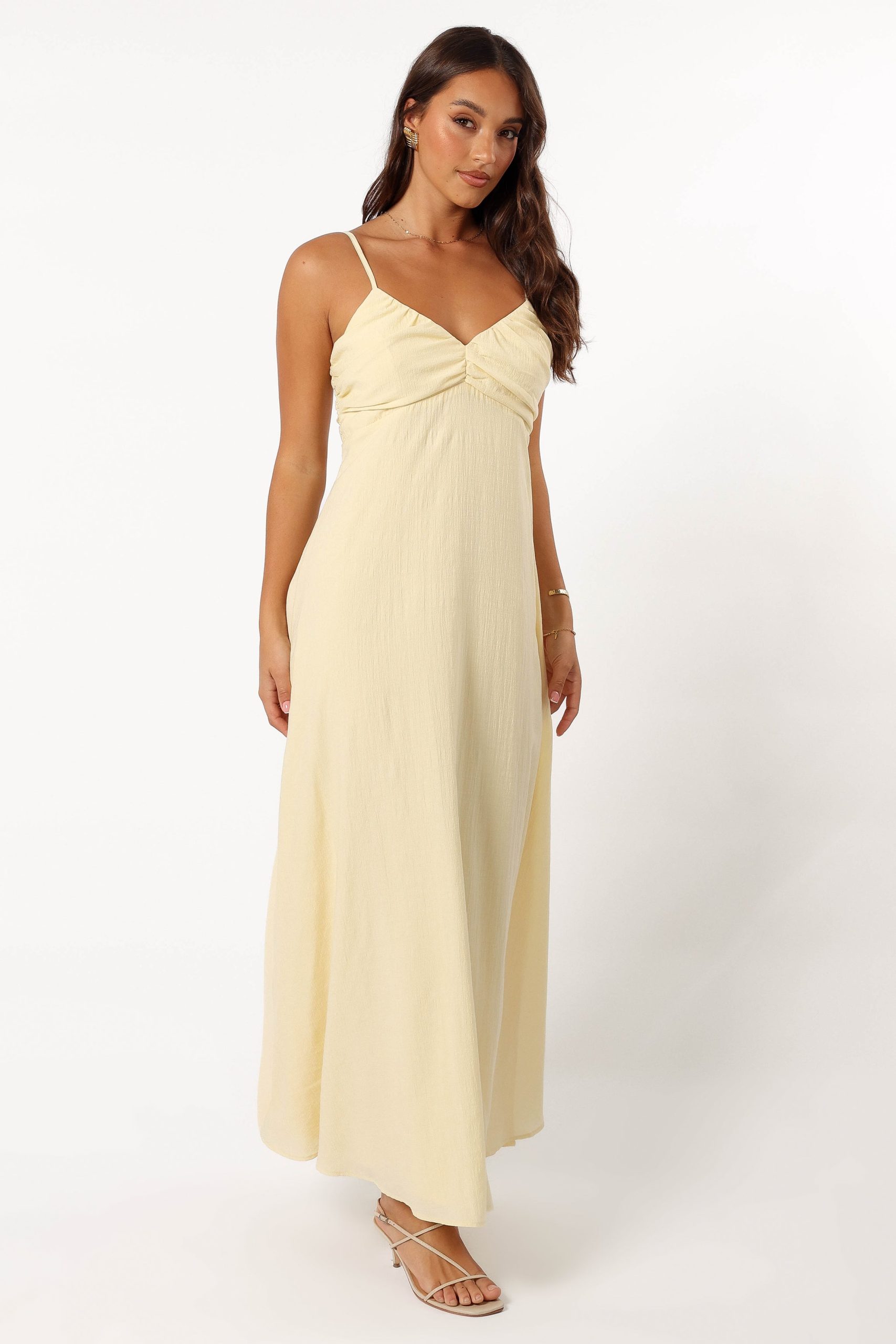 Maddie Maxi Dress - Butter Yellow - Image 8