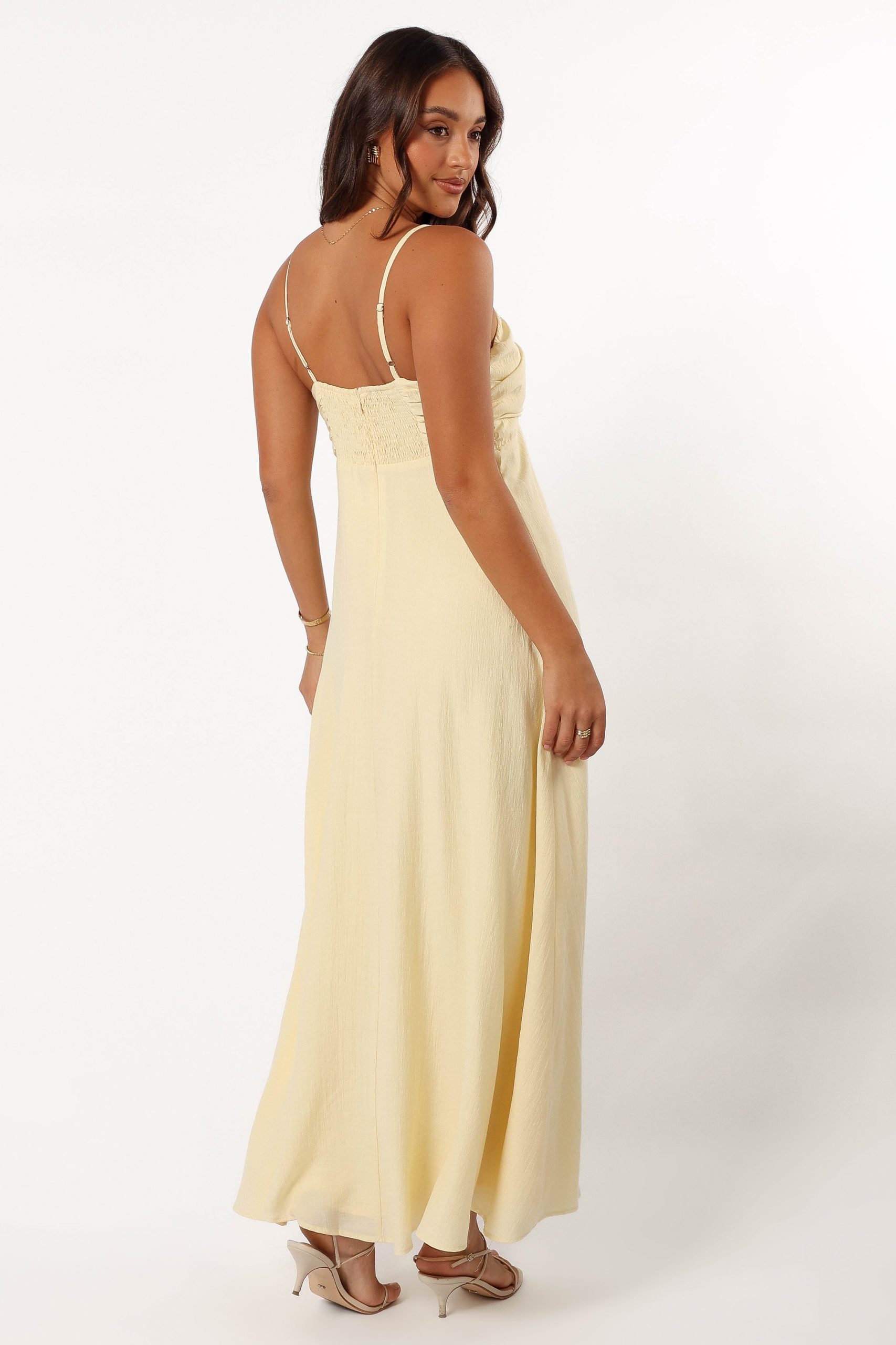 Maddie Maxi Dress - Butter Yellow - Image 6