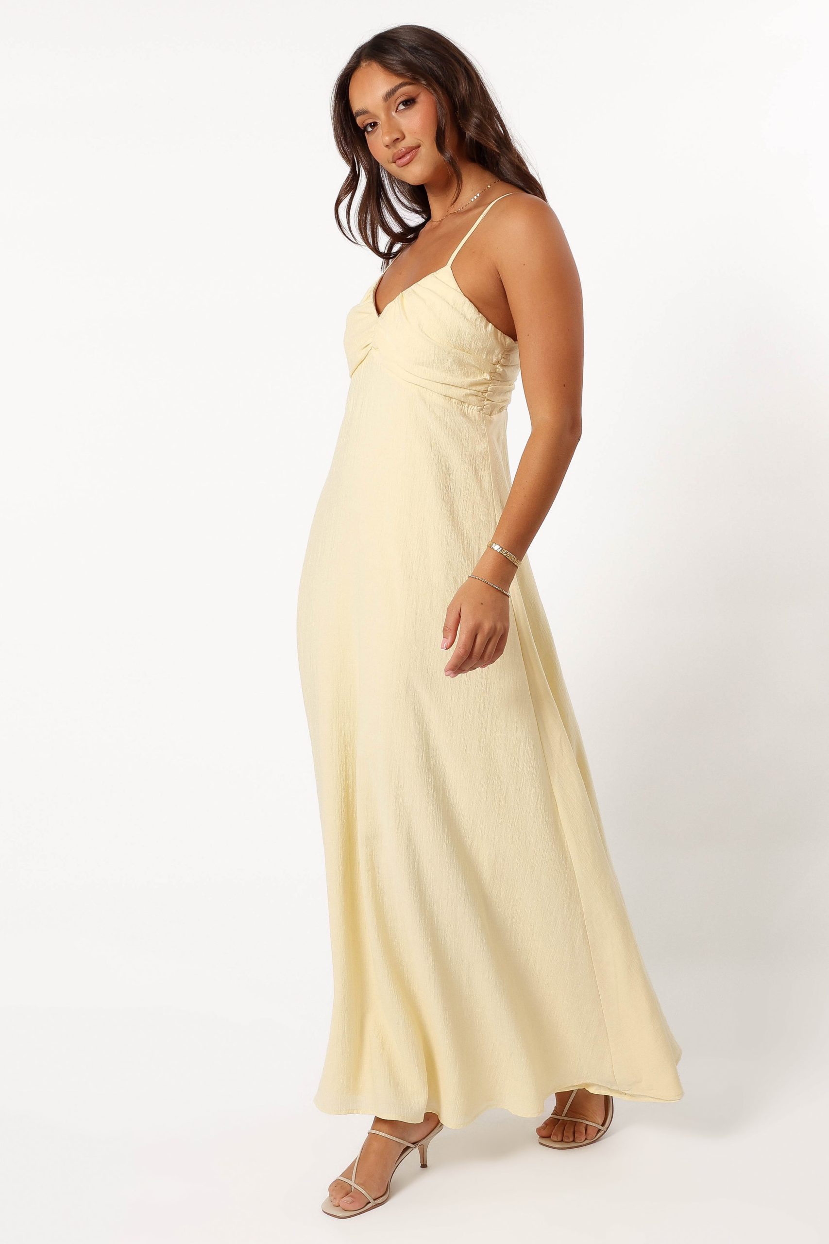 Maddie Maxi Dress - Butter Yellow - Image 5