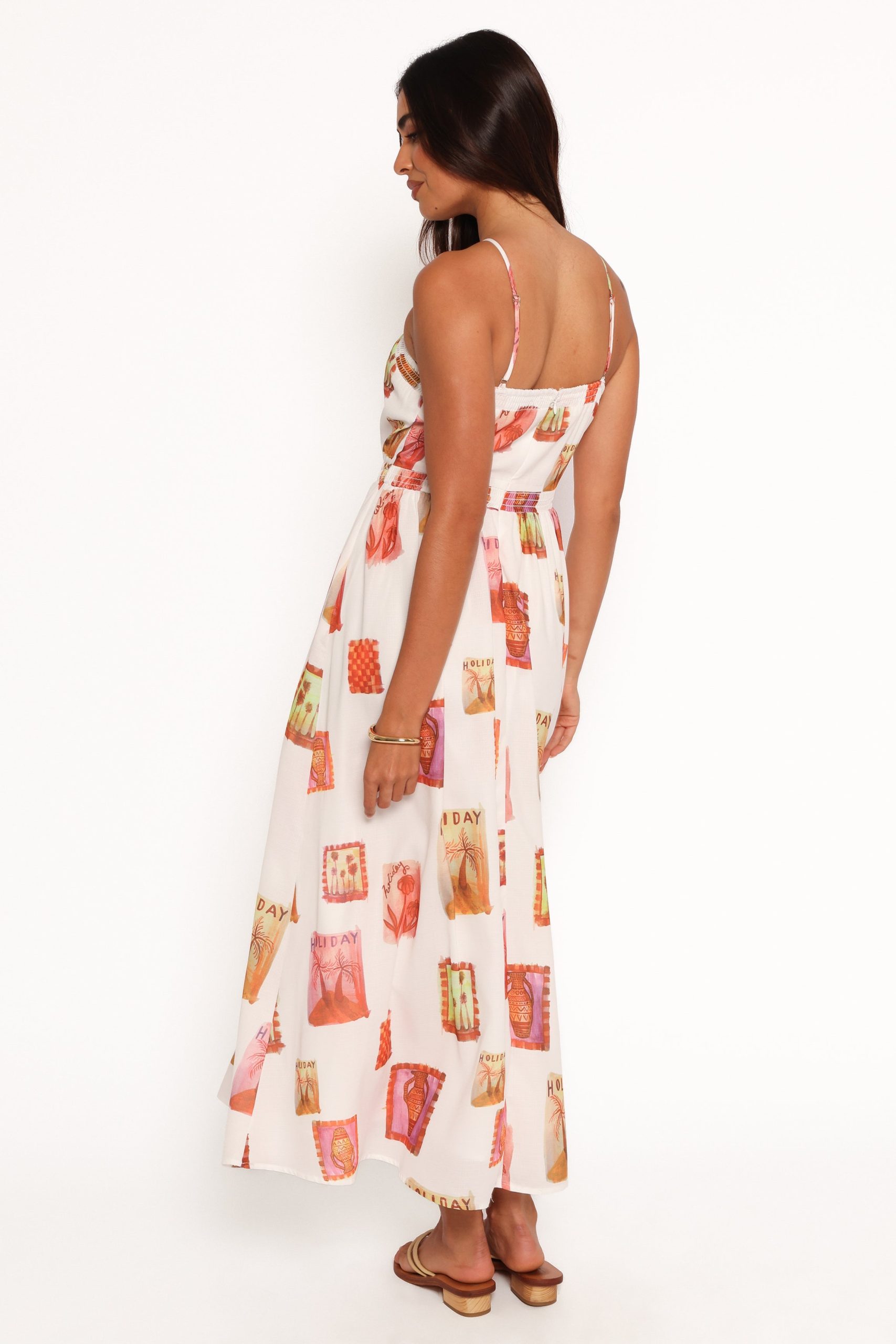 Madi Maxi Dress - White Multi - Image 6