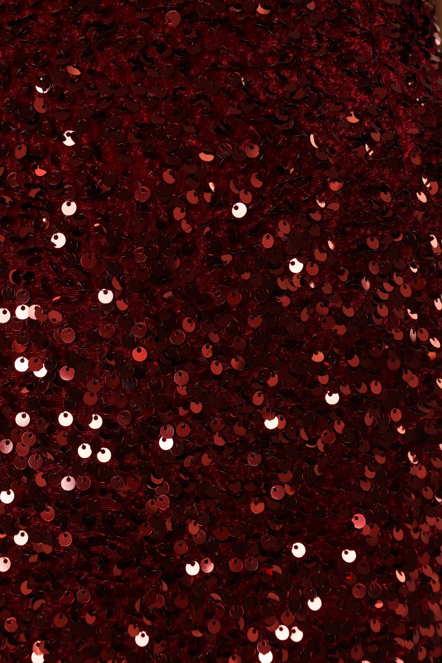 Madison Sequin Maxi Dress - Wine - Image 9