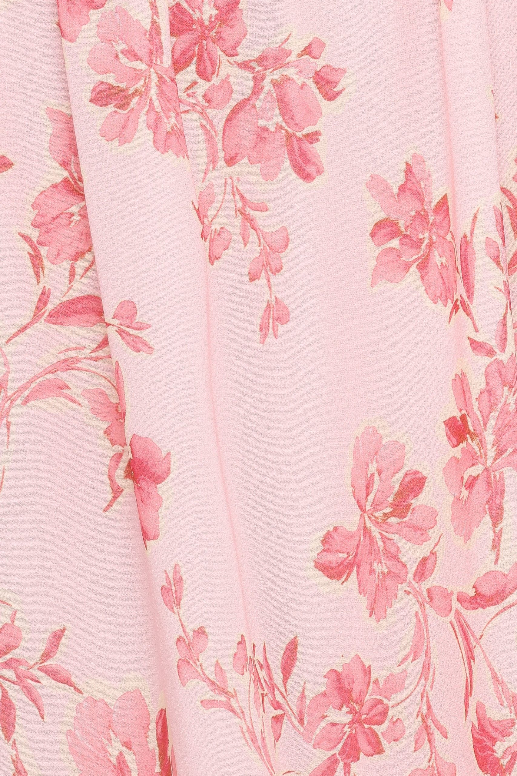 Majesty Maxi Dress - Rose Pink Floral - Image 6
