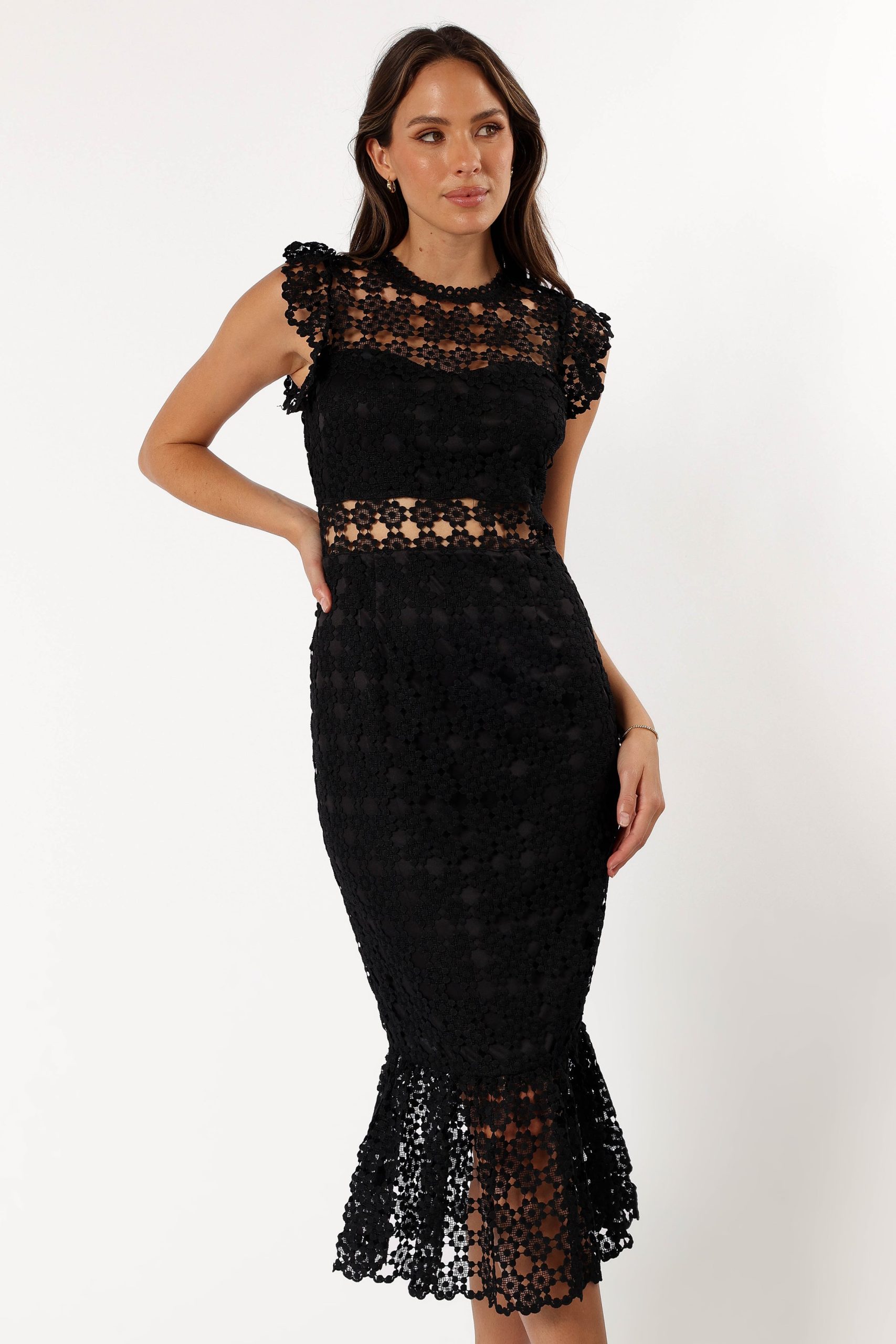 Malia Dress - Black - Image 8