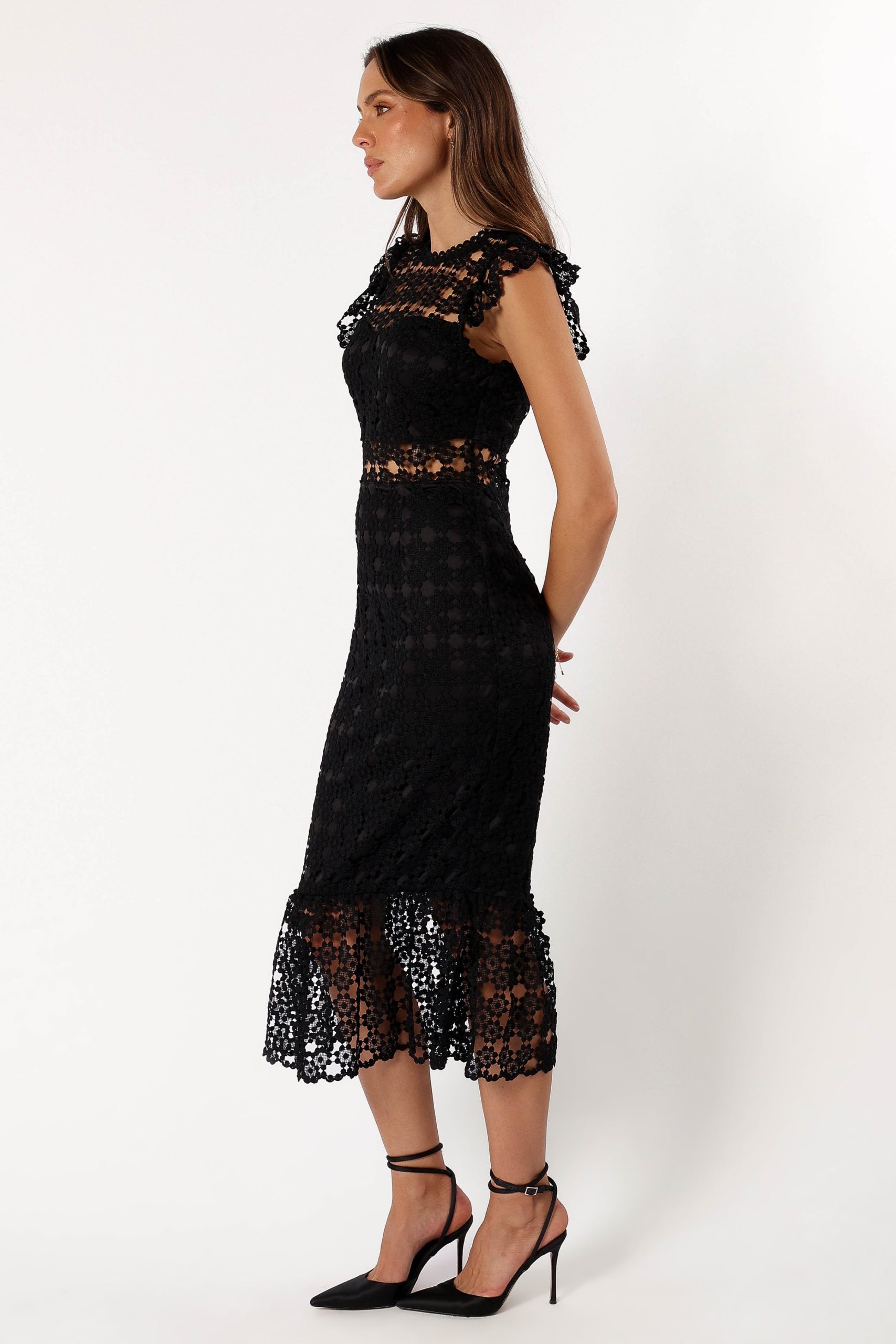 Malia Dress - Black - Image 4