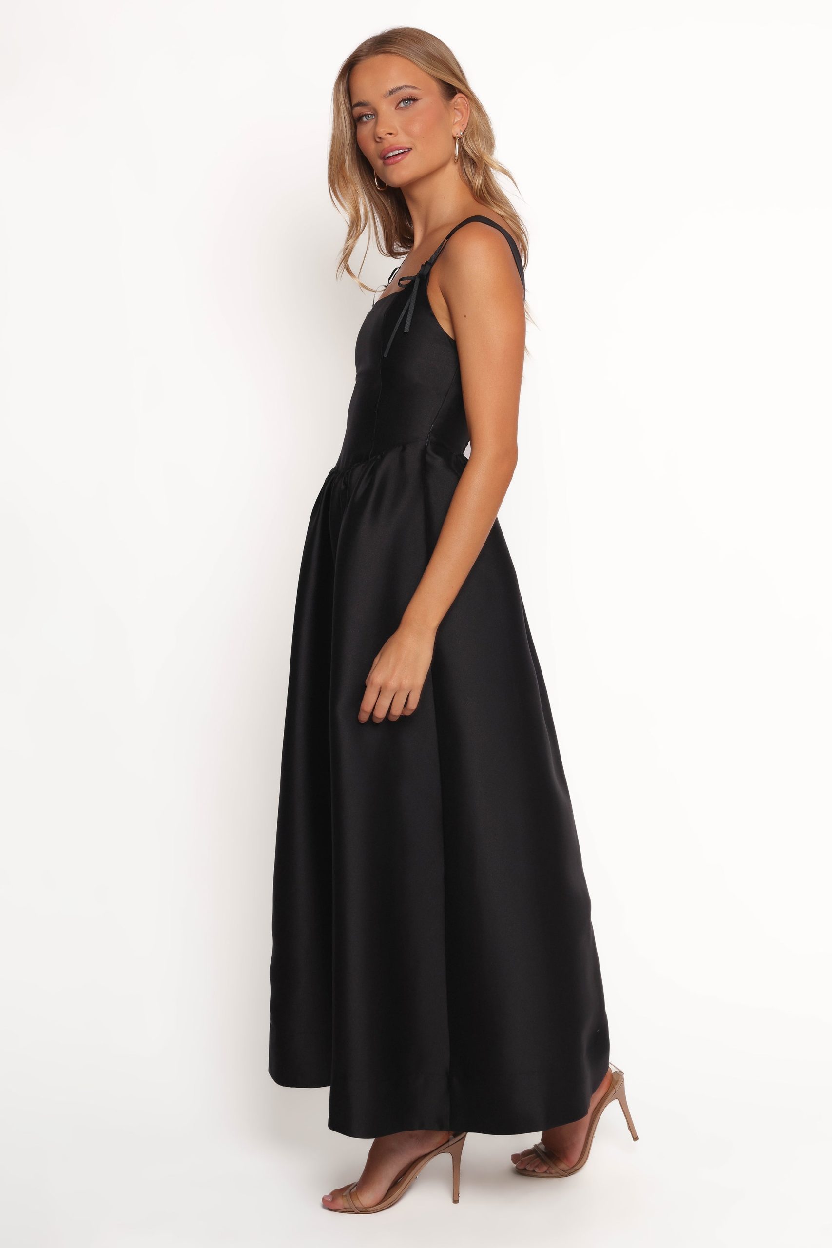 Marcelline Maxi Dress - Black - Image 4