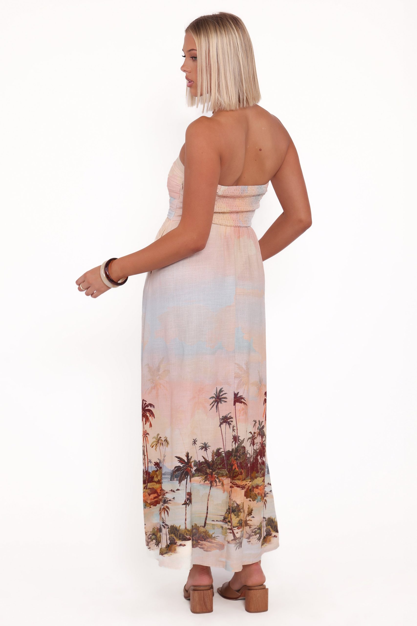 Marcia Midi Dress - Sunset Print - Image 4