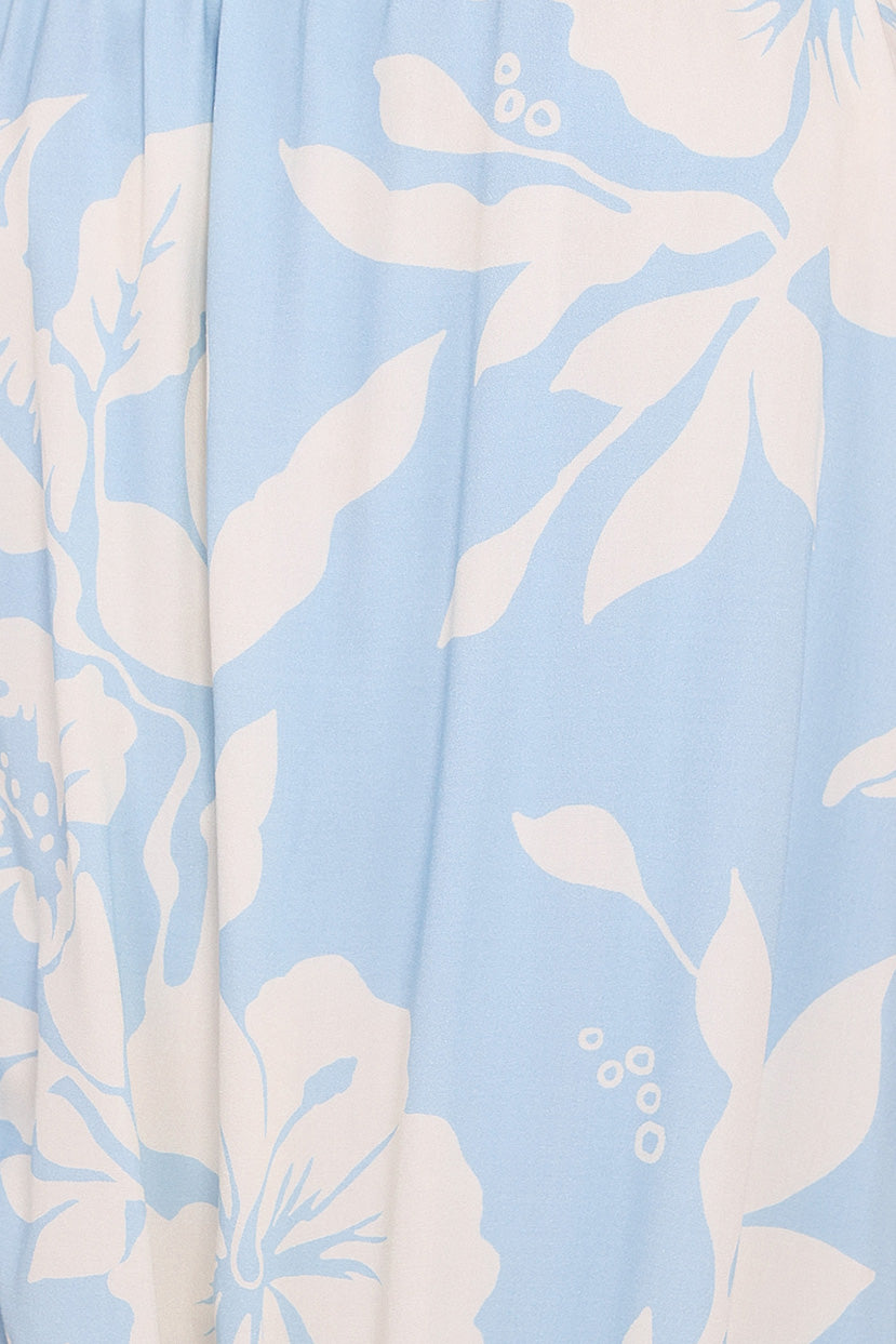 Margherita Maxi Dress - Blue Hibiscus - Image 4