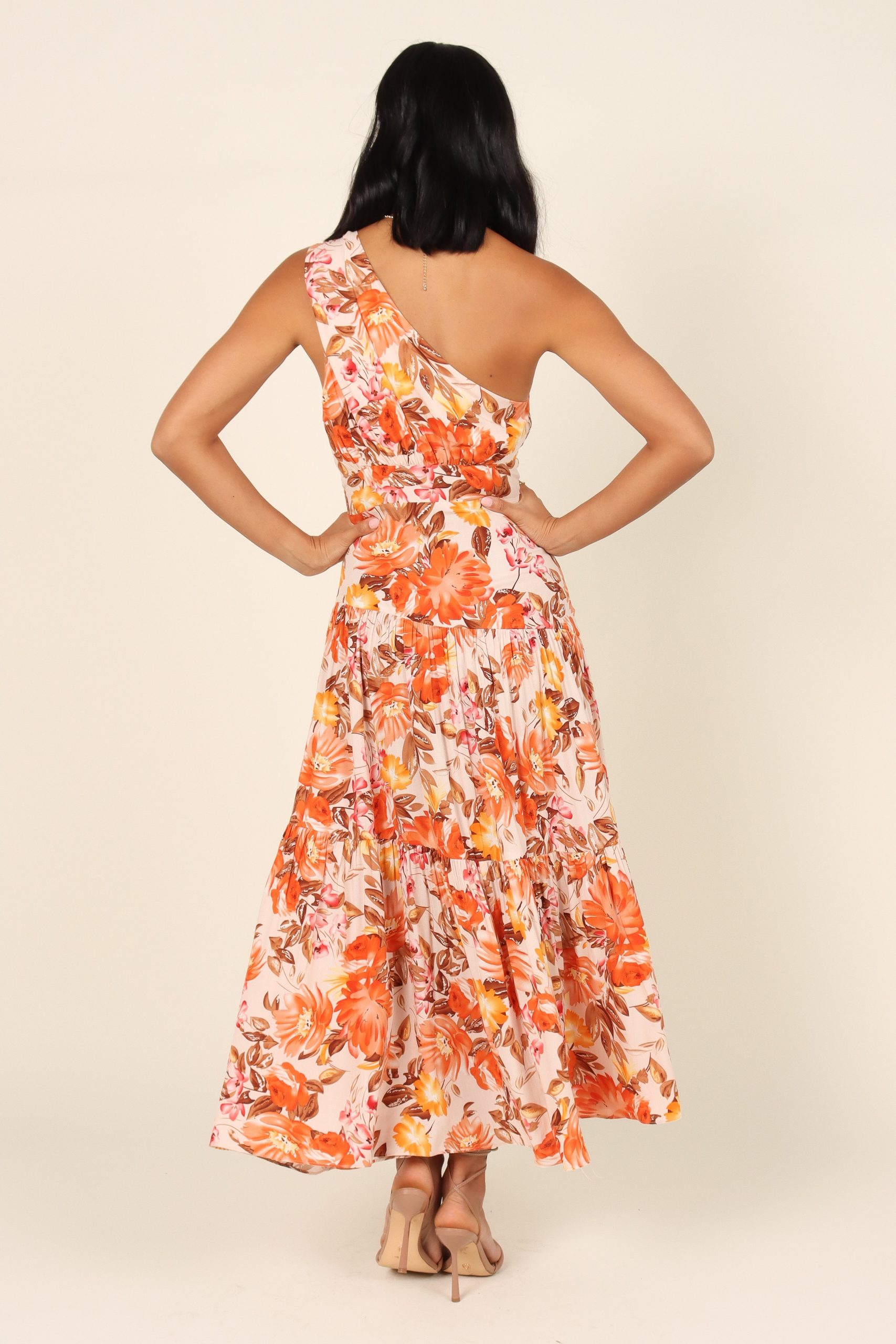 Marietta Dress - Orange - Image 2