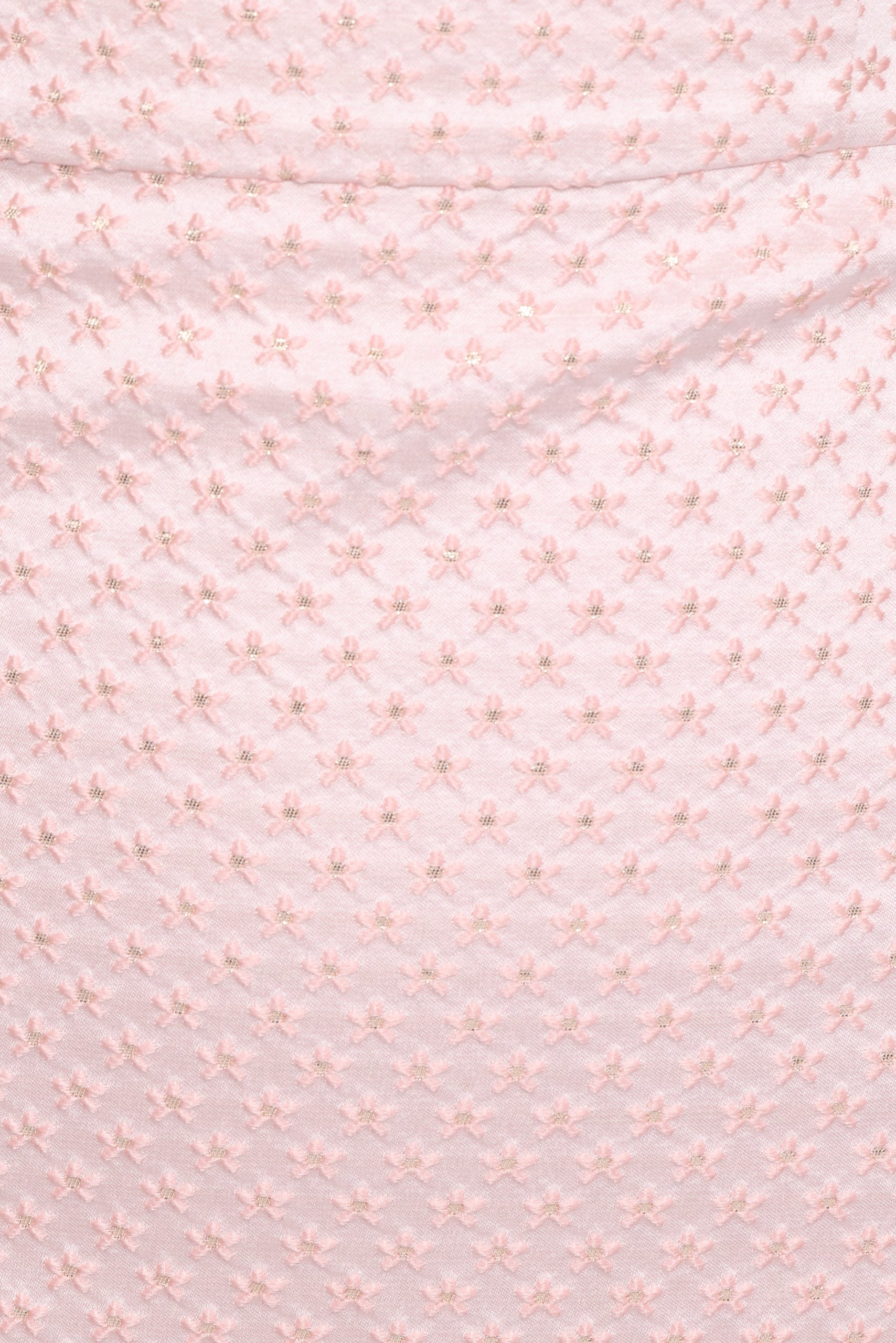 Marlene Mini Dress - Pink Rose Brocade - Image 8