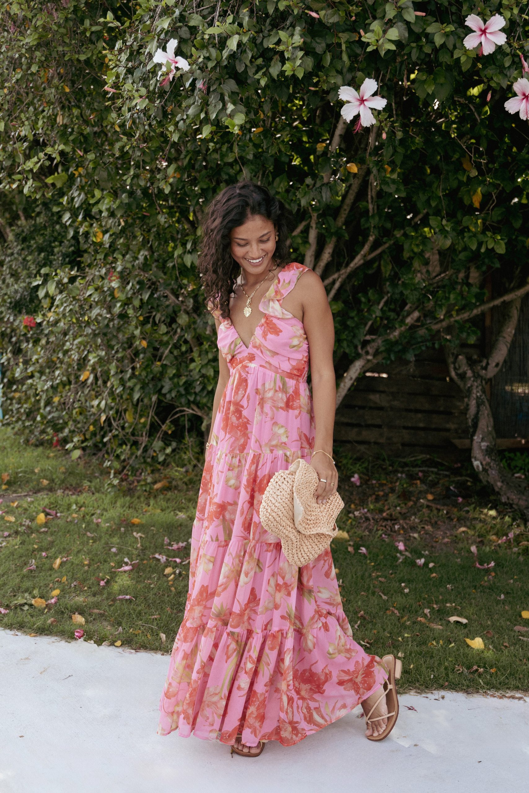 Matteah Maxi Dress - Tropical Floral - Image 2