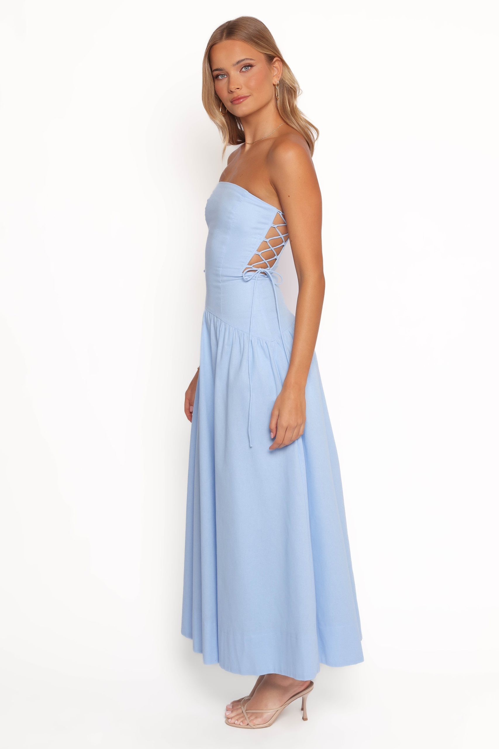 Maude Maxi Dress - Blue - Image 4