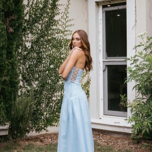 Maude Maxi Dress - Blue