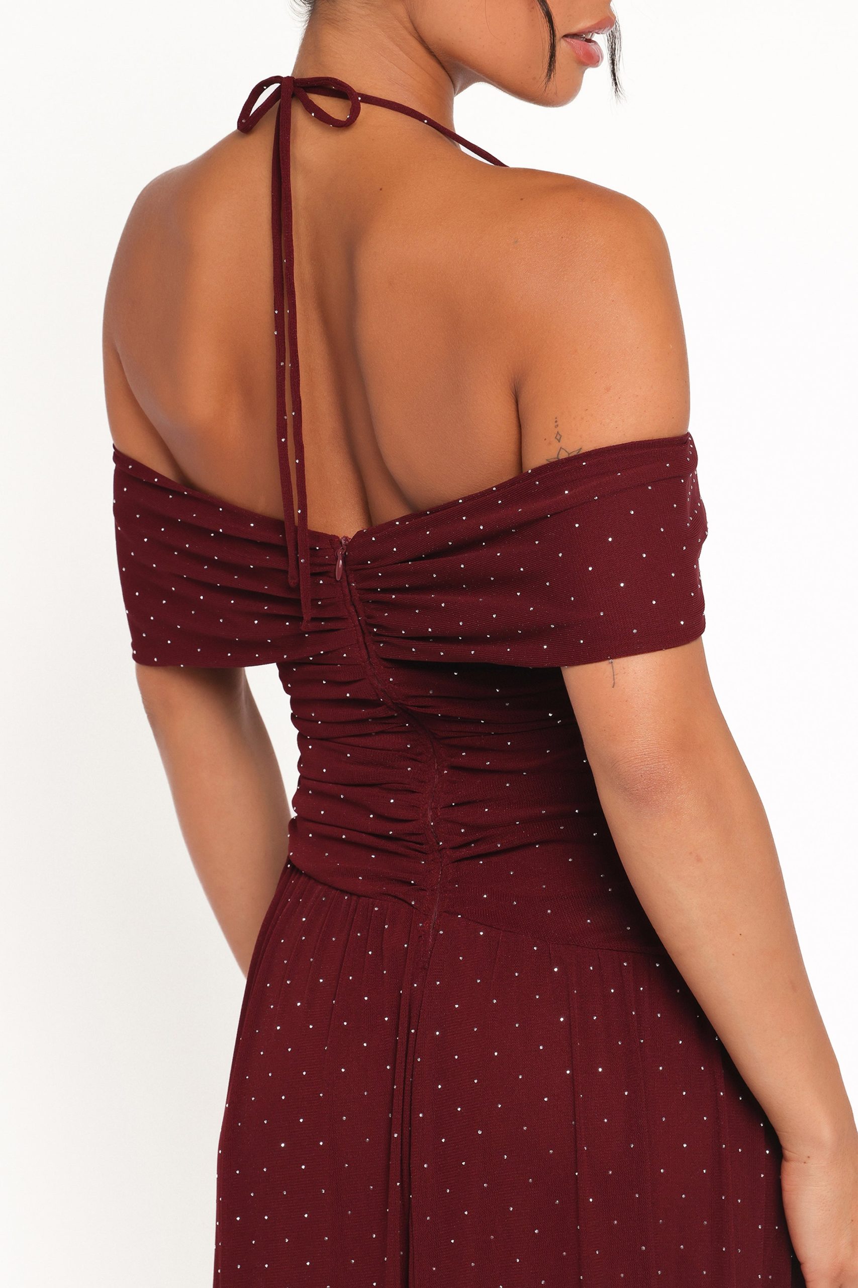 Mayven Maxi Dress - Burgundy - Image 6