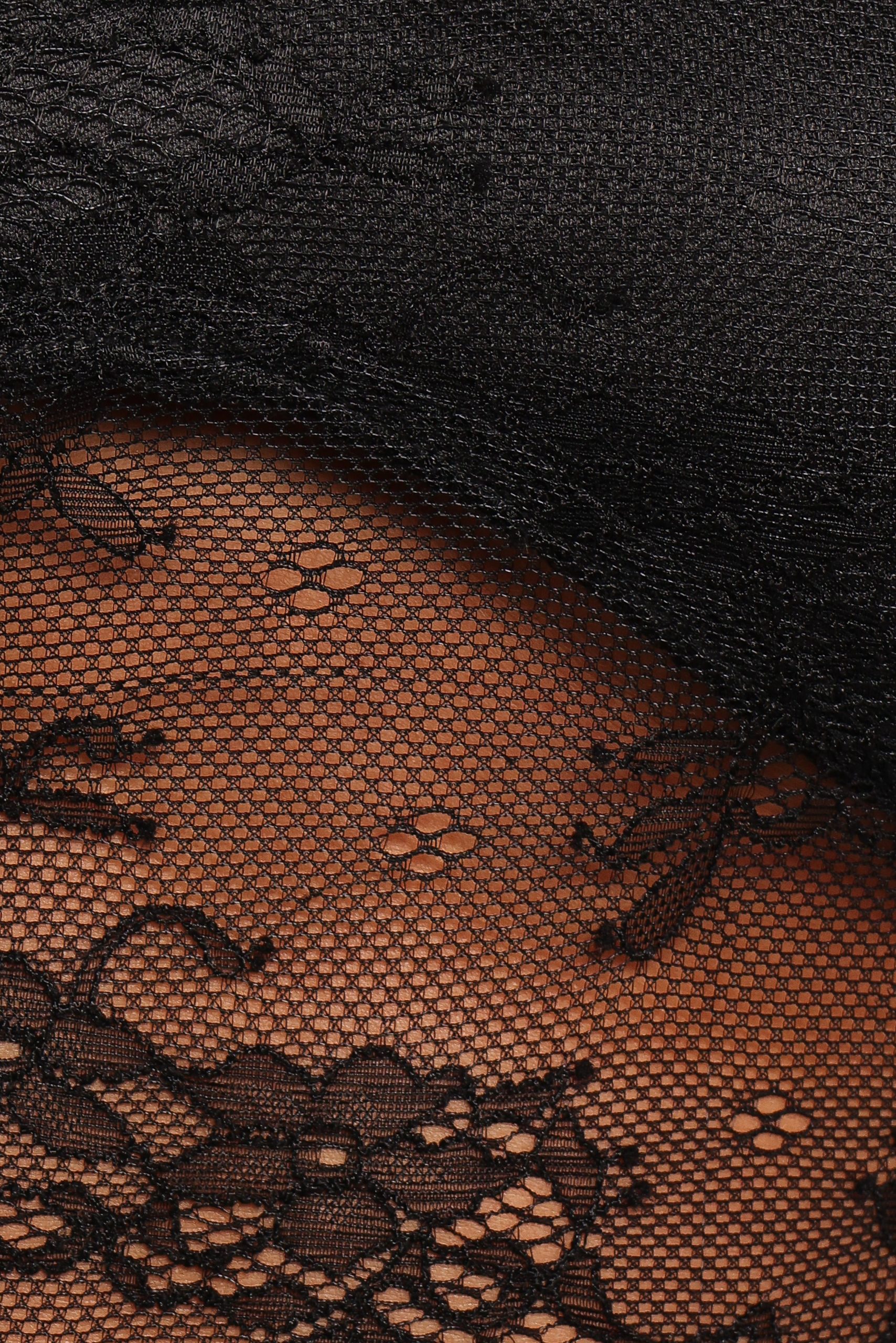 McKayla Midi Dress - Black - Image 7