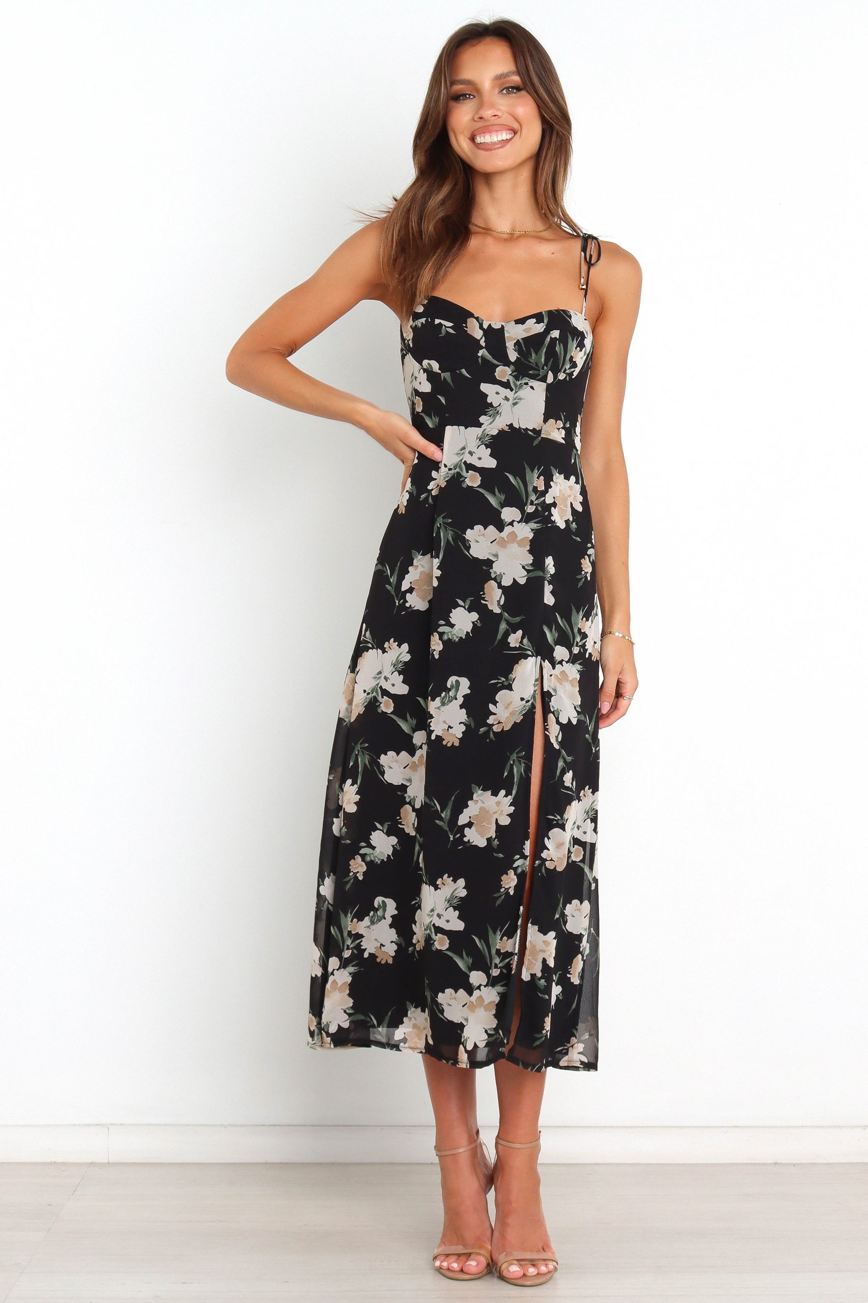 Meg Dress - Black - Image 3