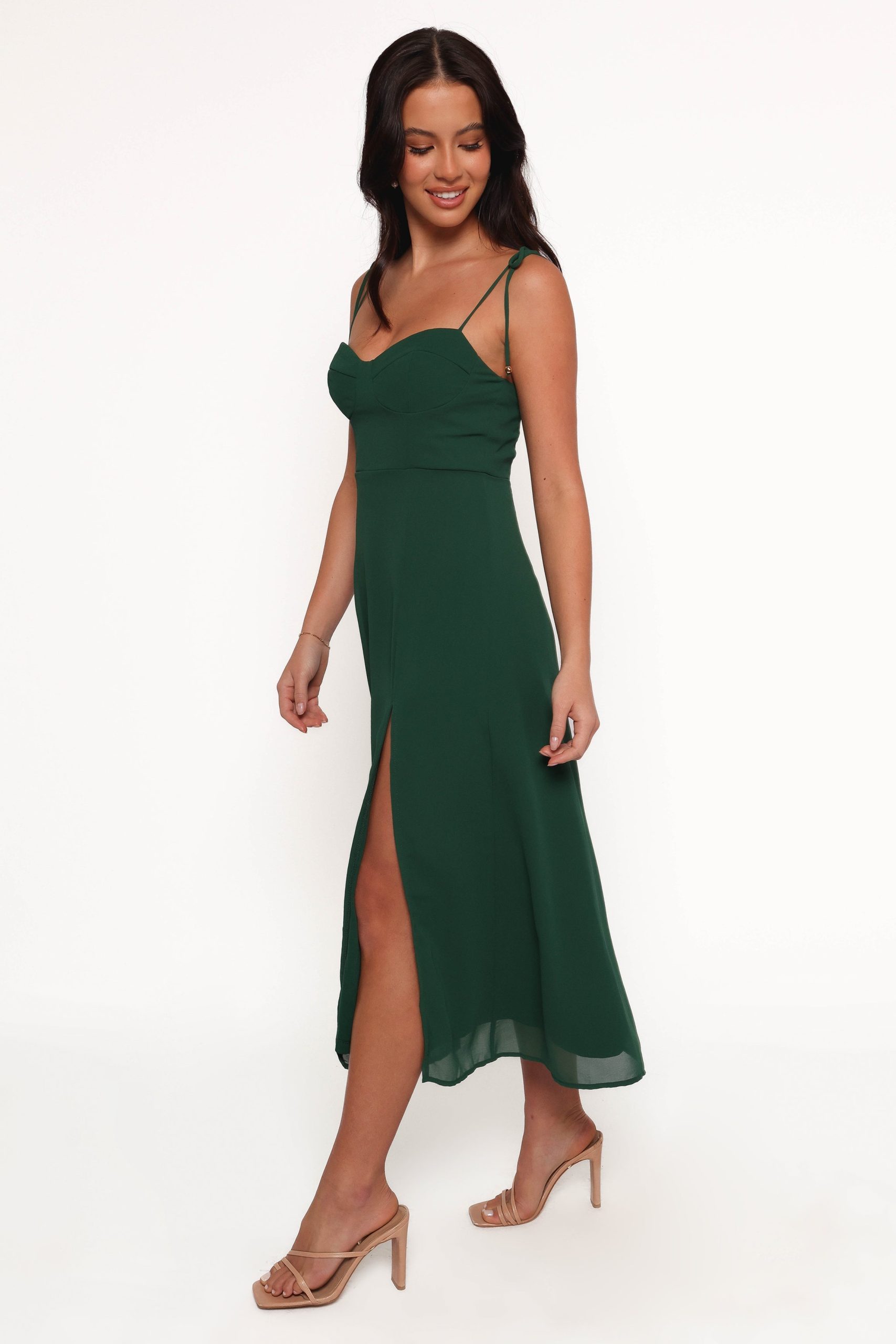 Meg Dress - Emerald - Image 3