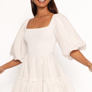 Meredith Mini Dress - White