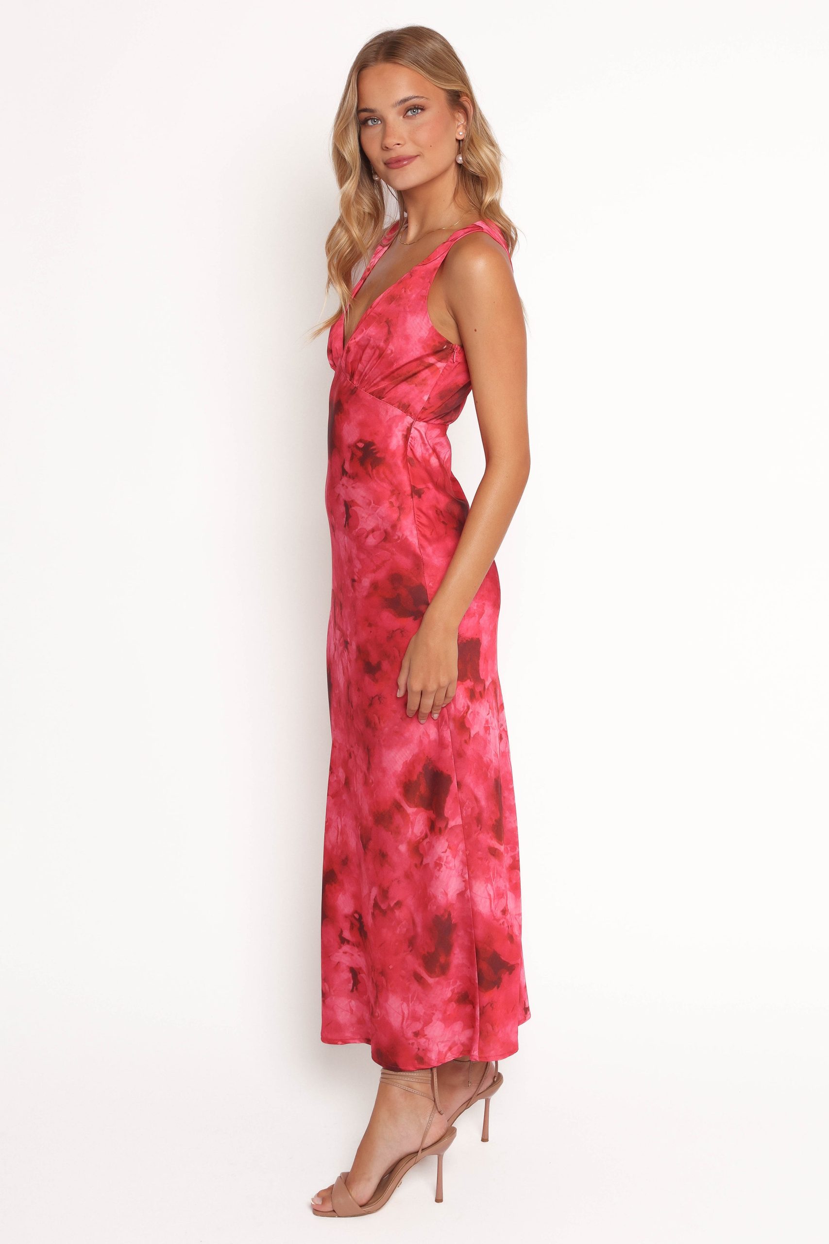 Mirae Maxi Dress - Red - Image 5
