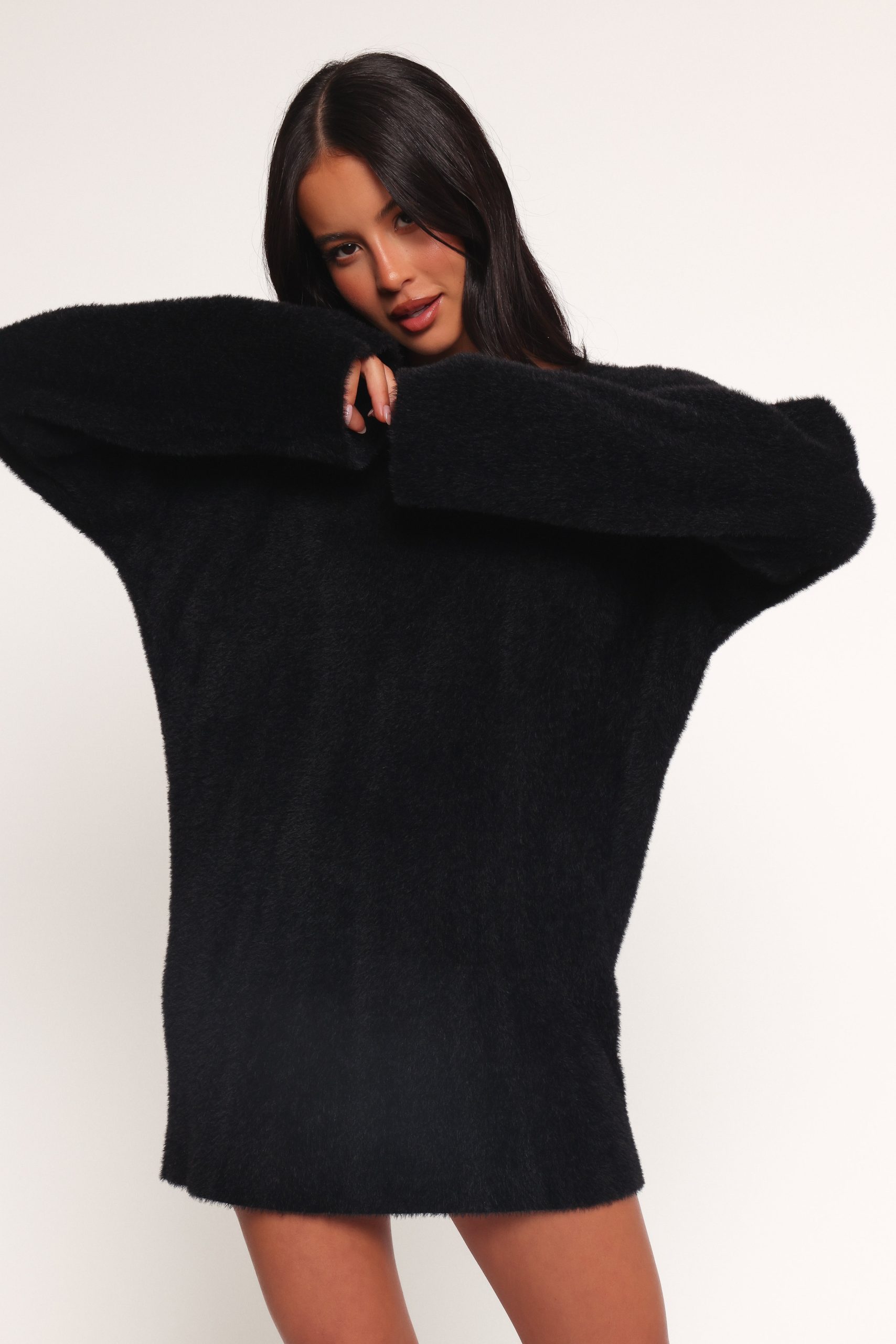 Mitchell Knit Mini Dress - Black - Image 3