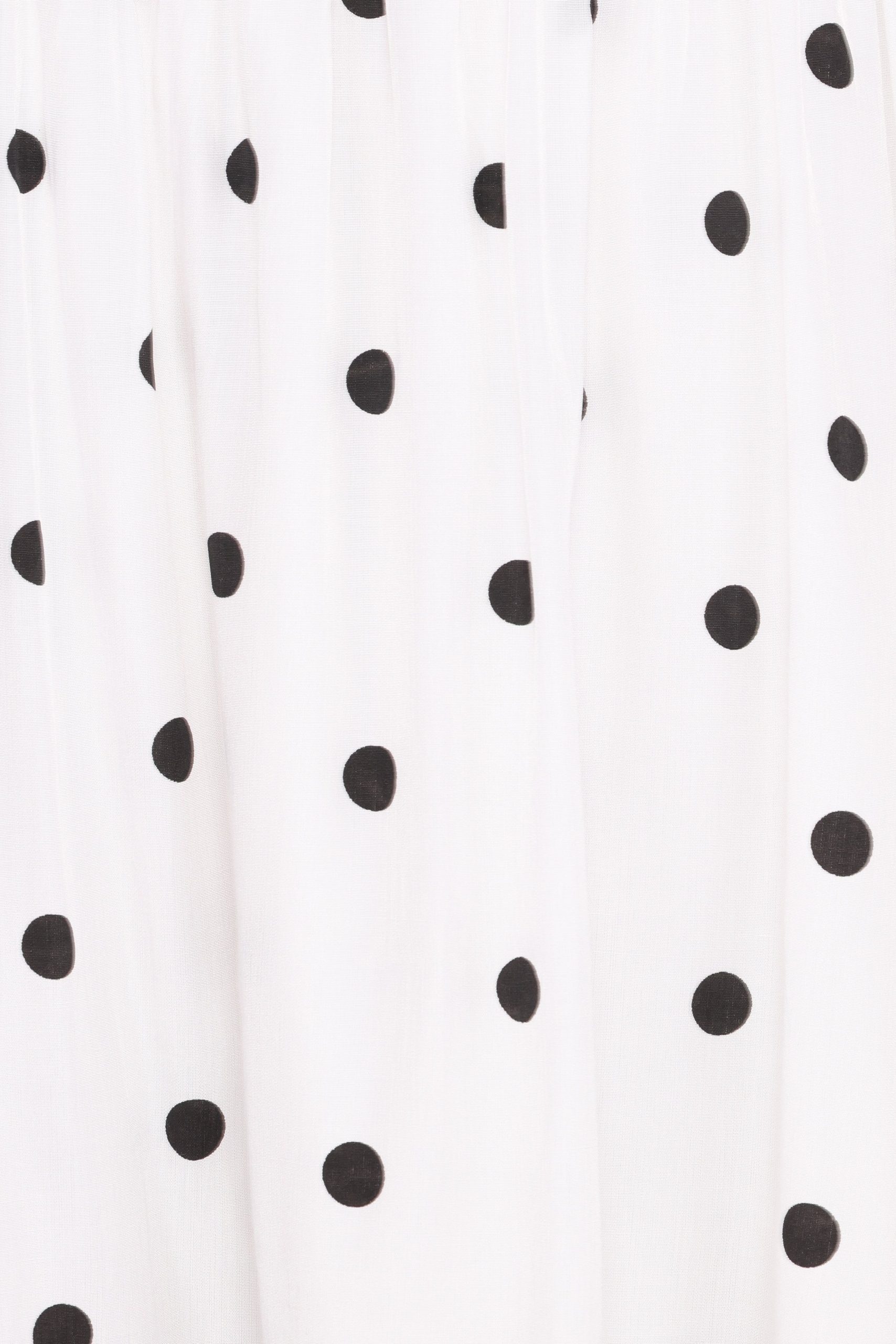 Mona Mini Dress - Black Polka - Image 9