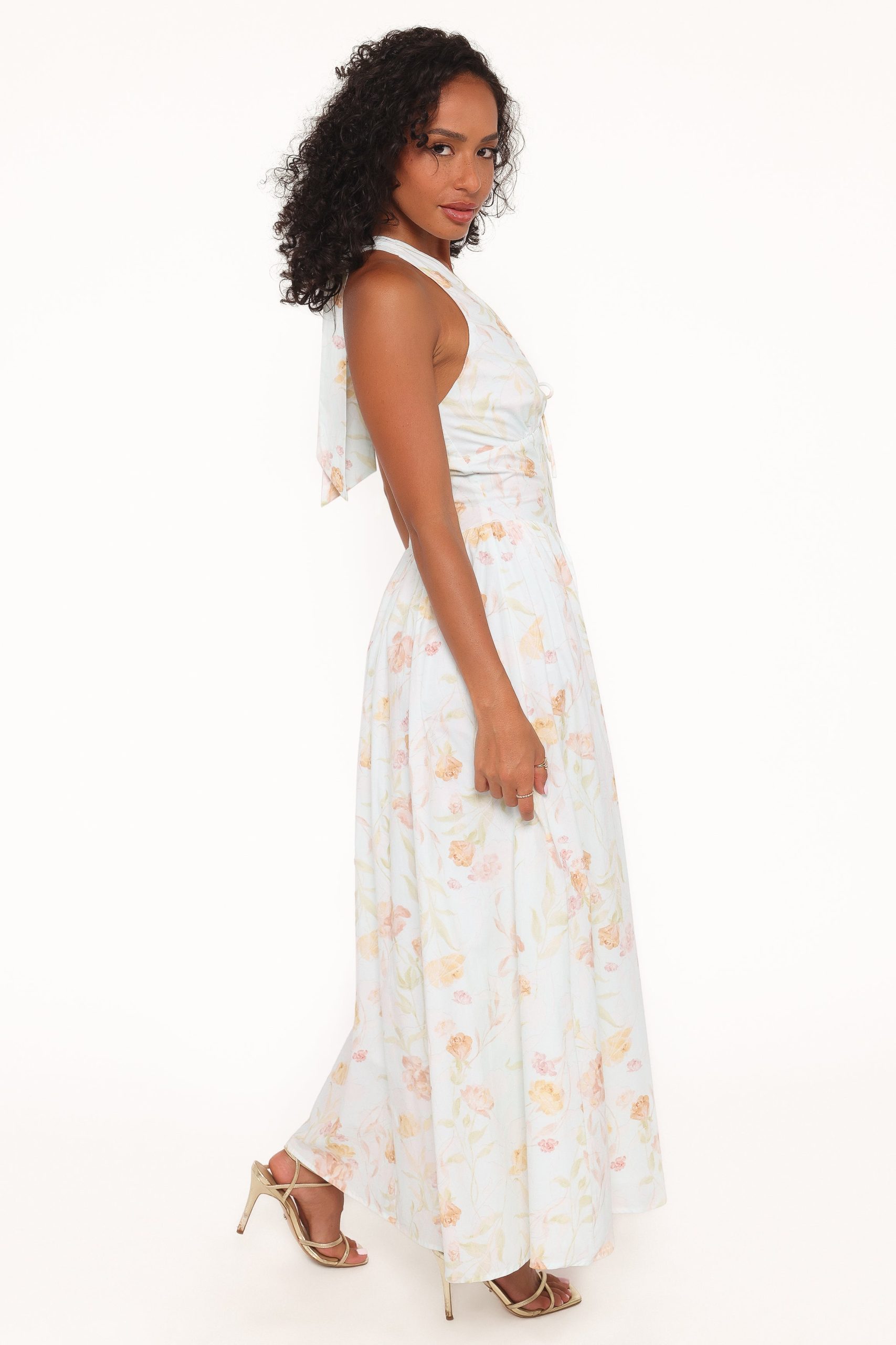 Myra Maxi Dress - Light Mint - Image 3