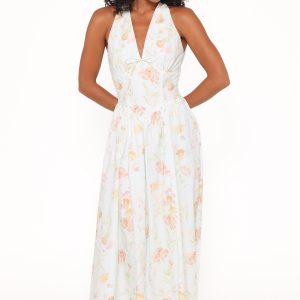 Myra Maxi Dress - Light Mint