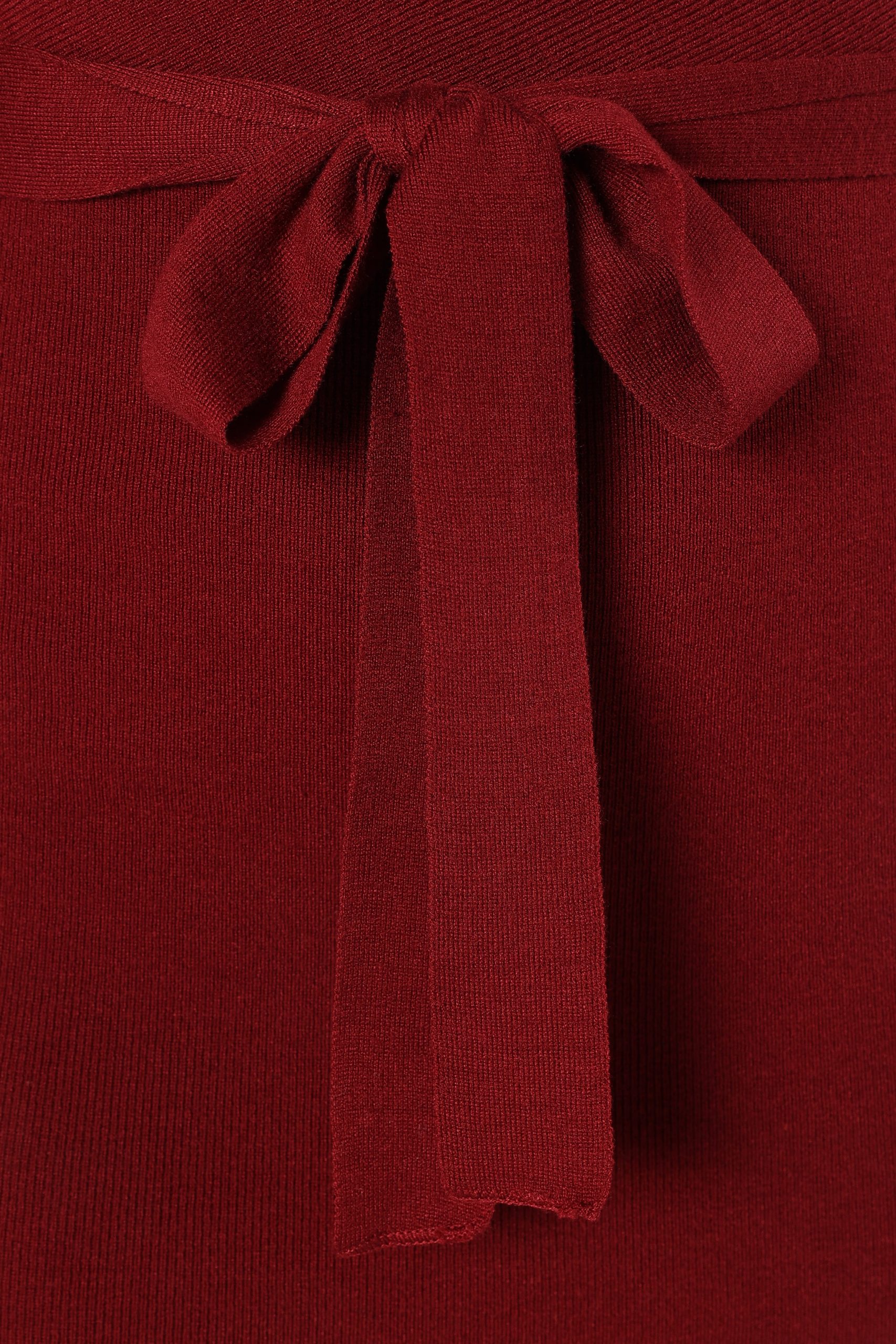 Nate Dress - Merlot - Image 8