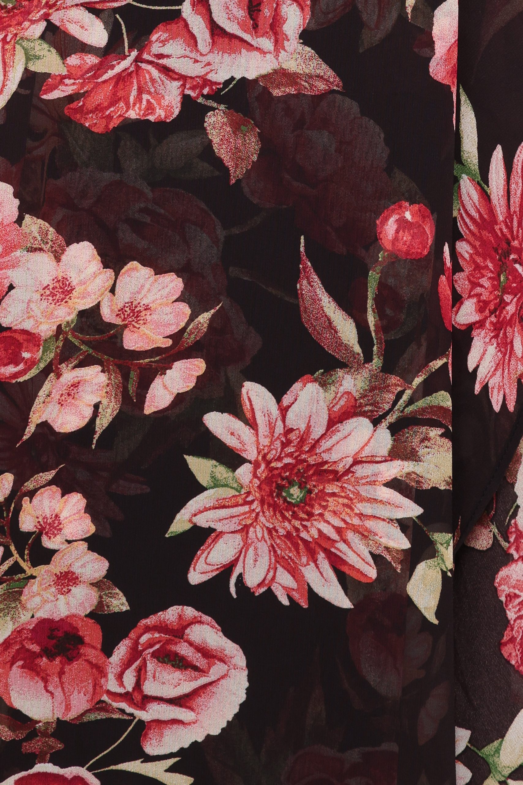Naver Maxi Dress - Black Floral - Image 6
