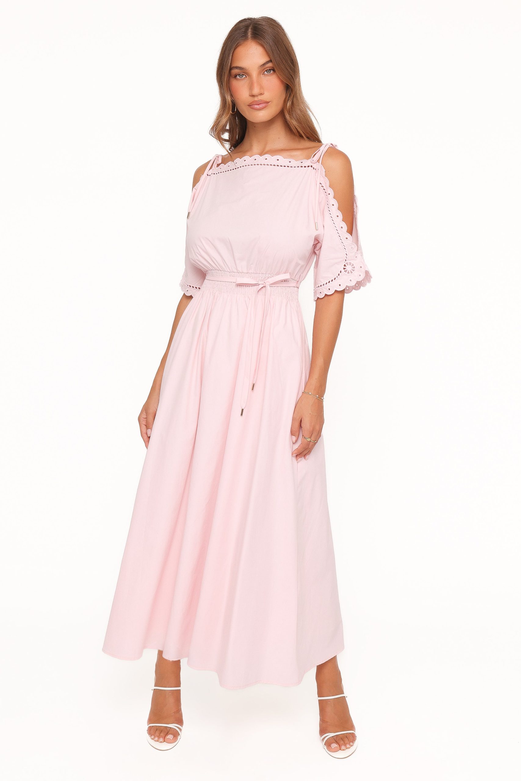 Nellie Midi Dress - Petal Pink - Image 2