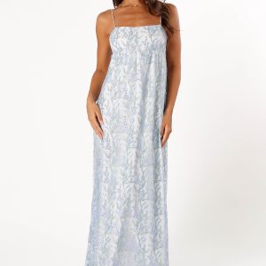 Nolan Maxi Dress - Blue Floral