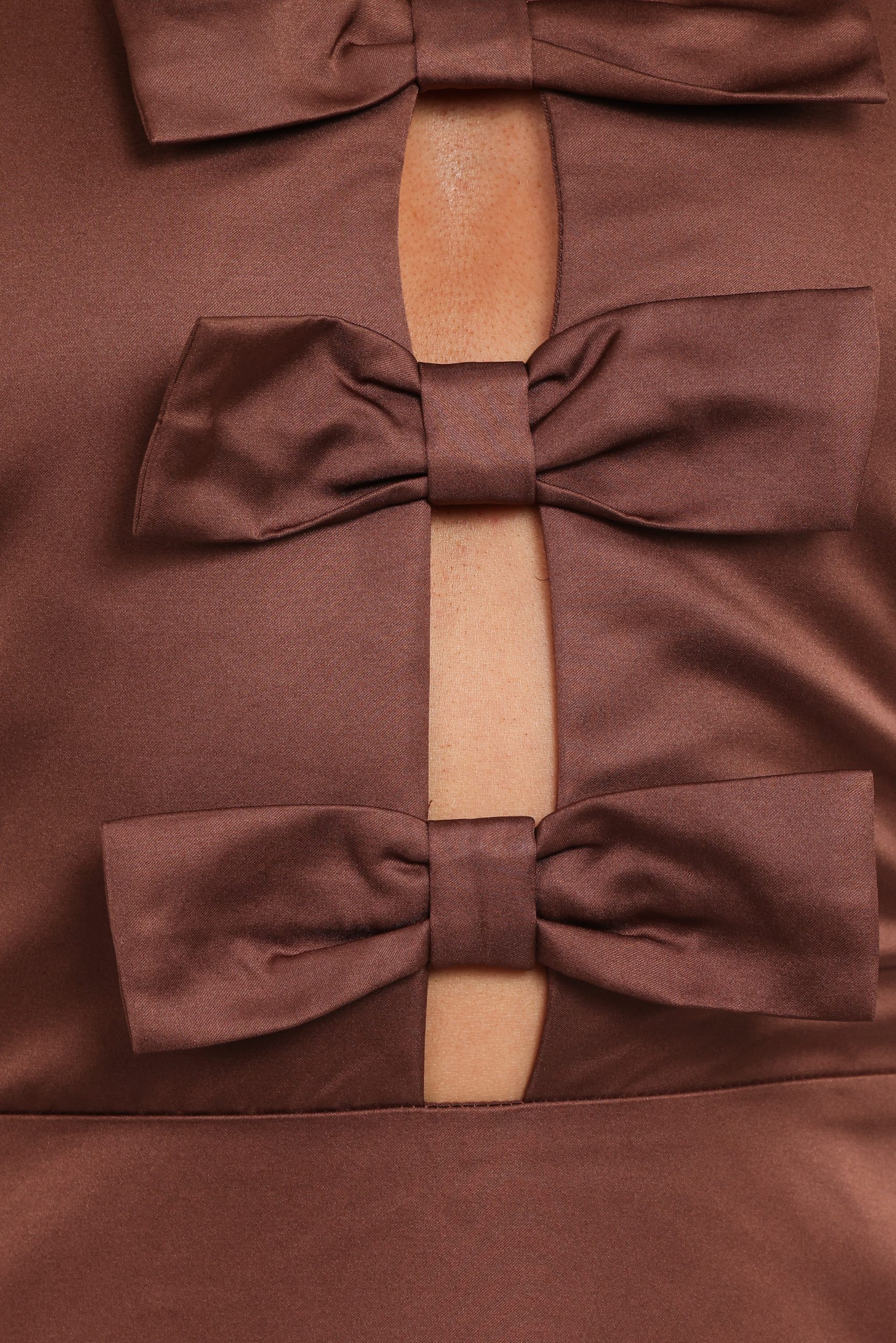 Norva Maxi Dress - Brown - Image 7