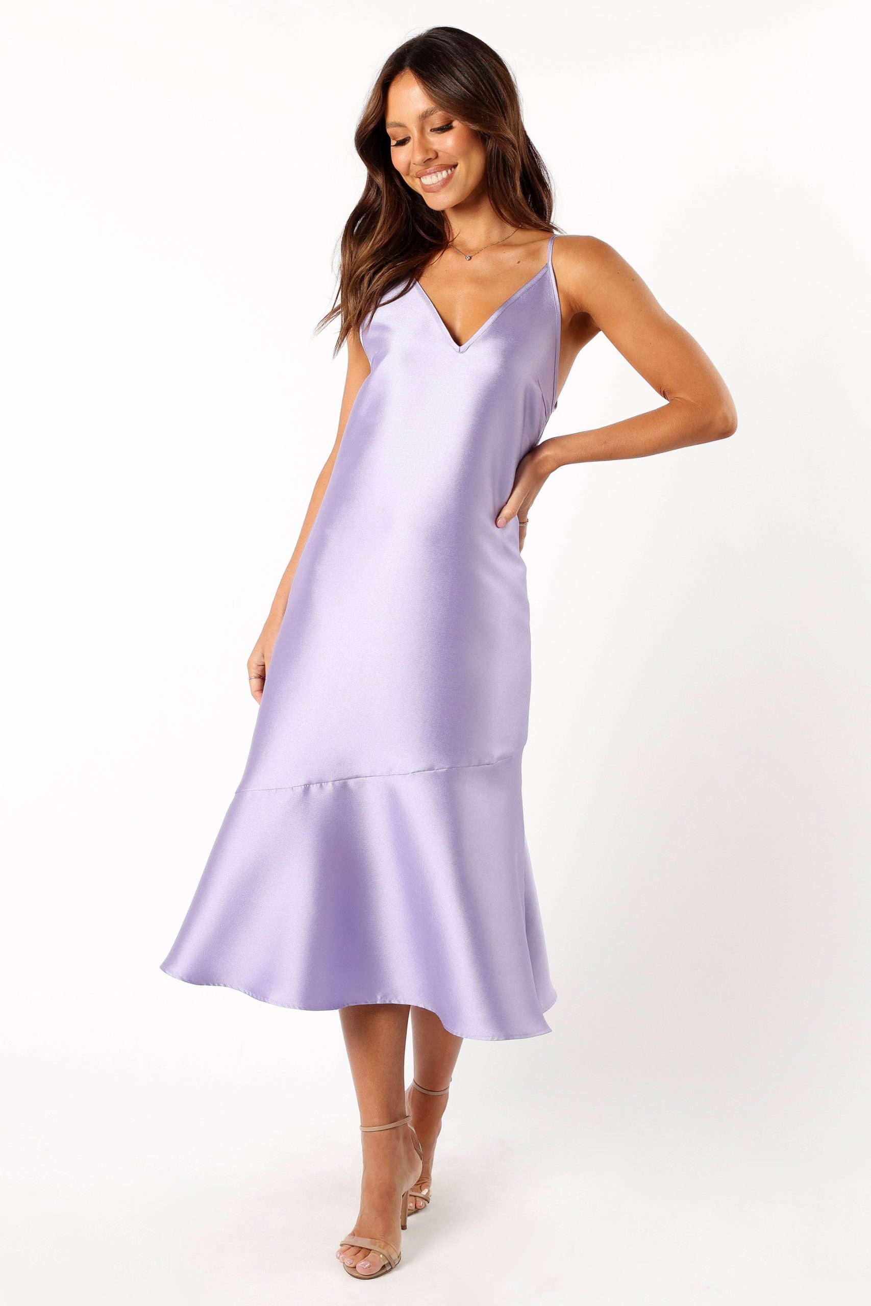 Novan Midi Dress - Lavender - Image 3
