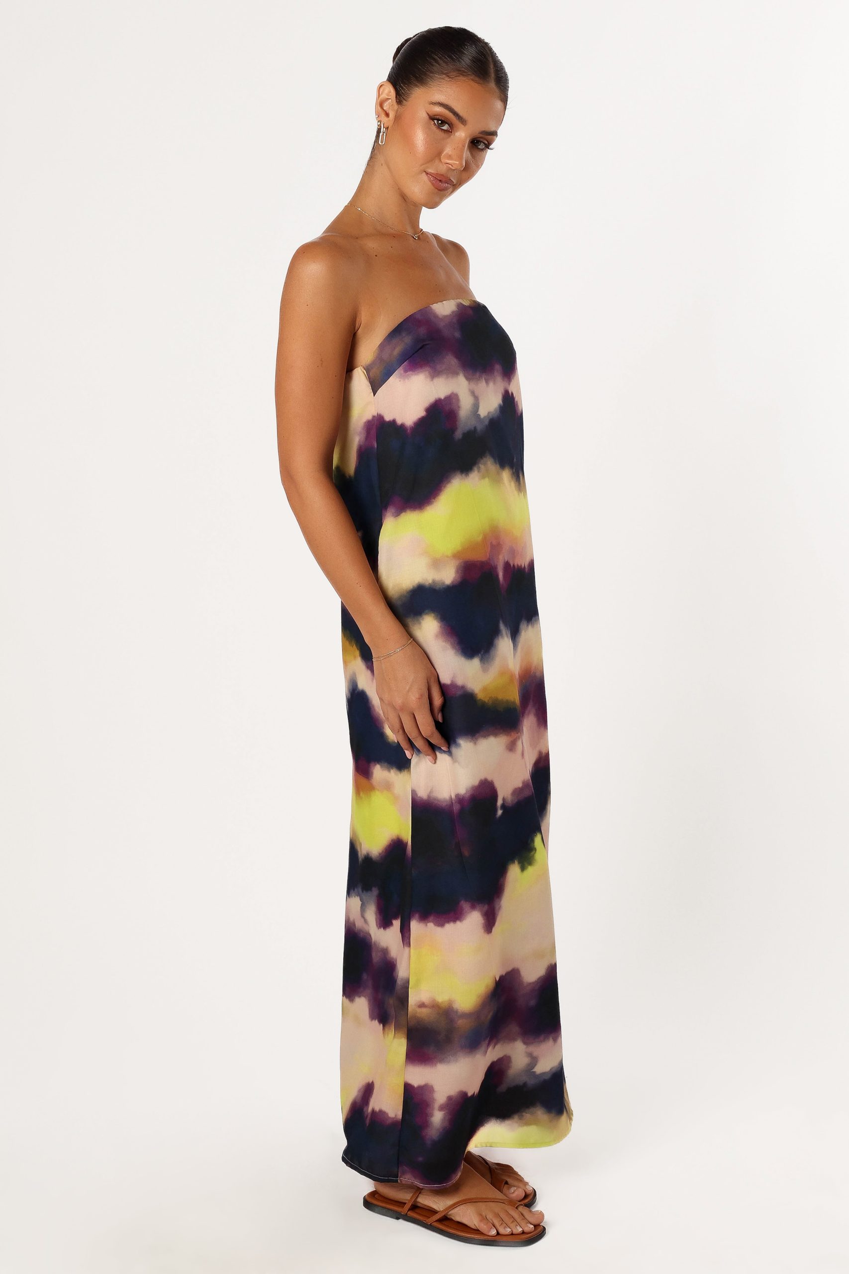 Oasis Strapless Maxi Dress - Storm - Image 6