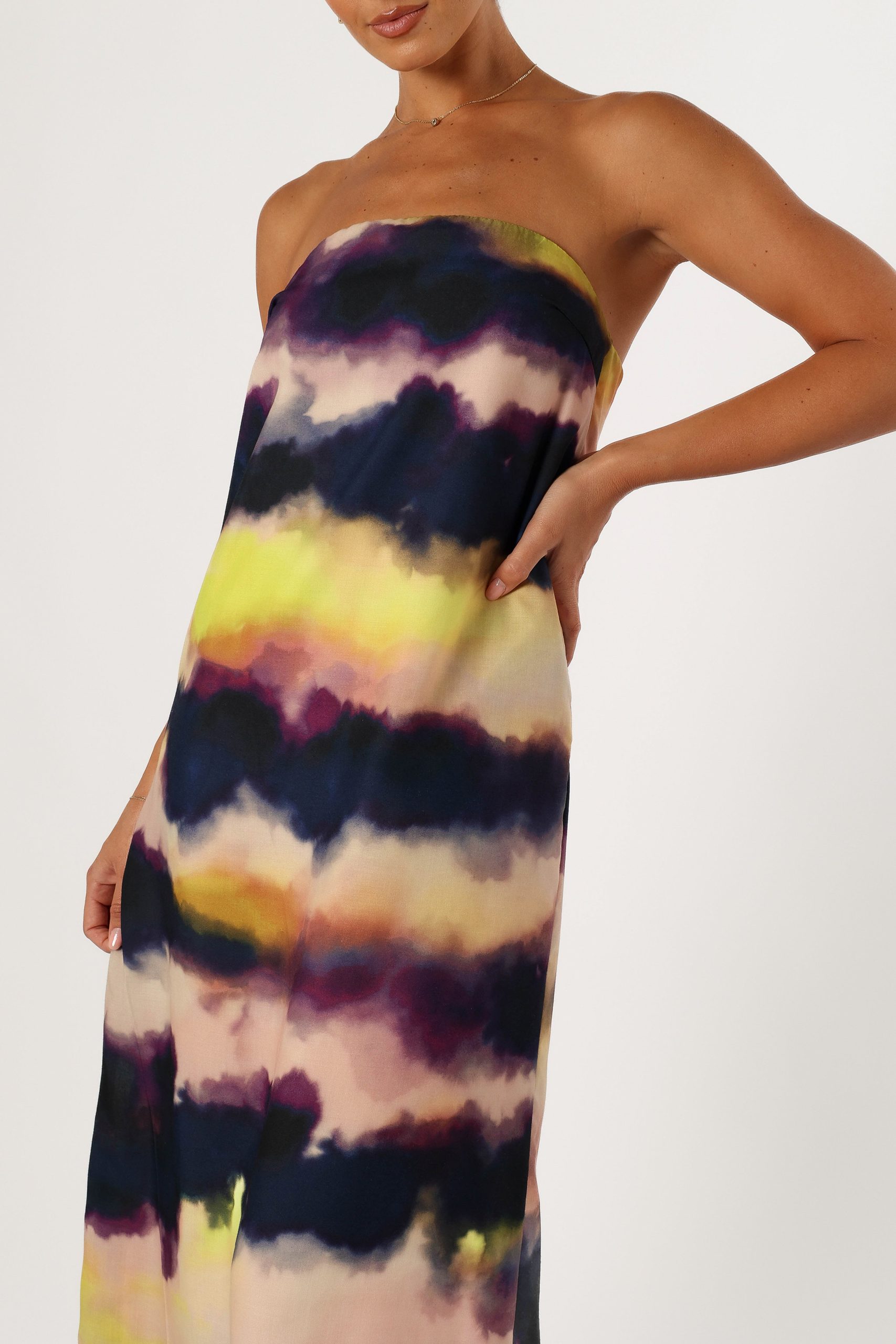 Oasis Strapless Maxi Dress - Storm - Image 7