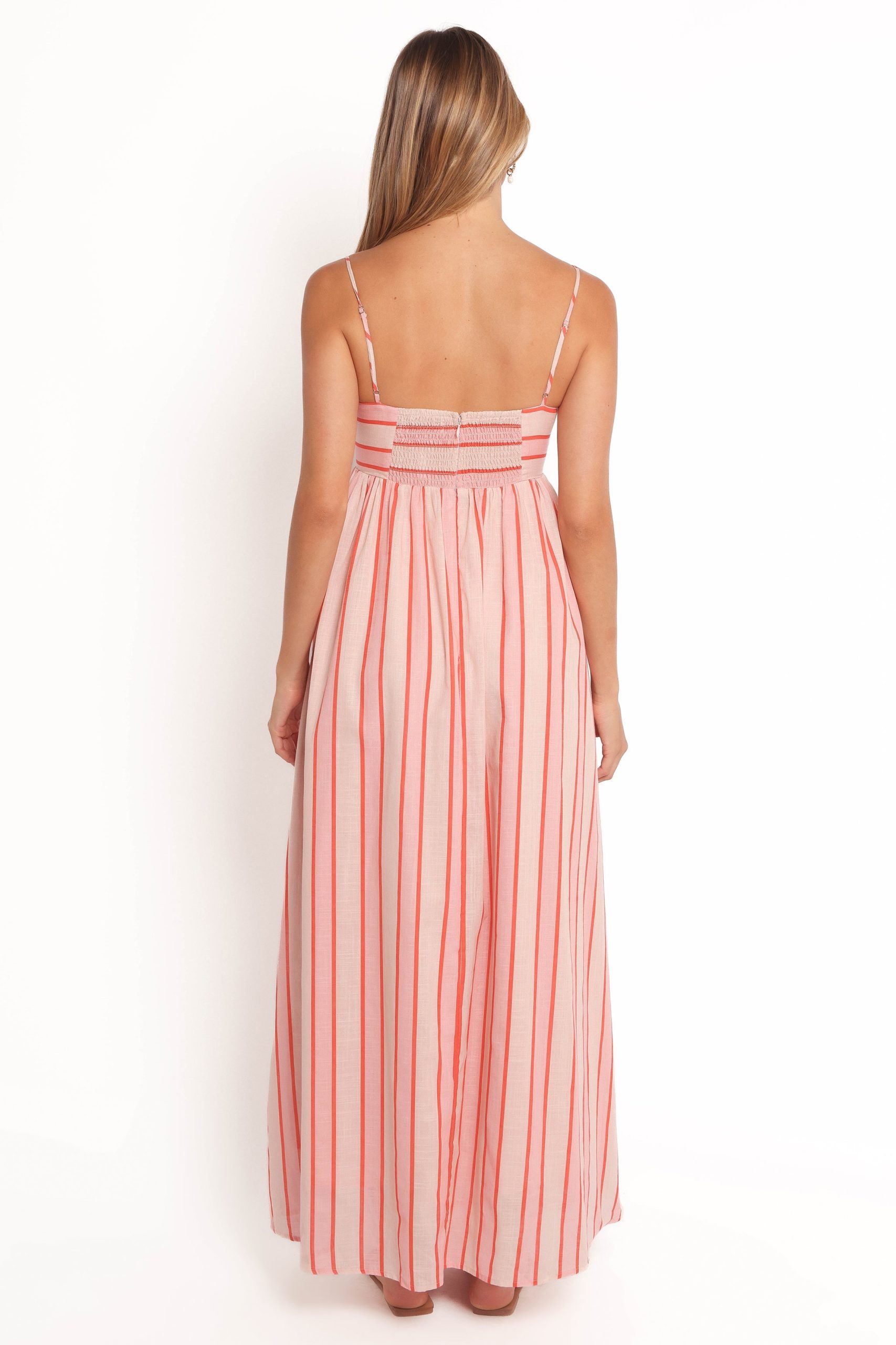 Odessa Maxi Dress - Pink Stripe - Image 5