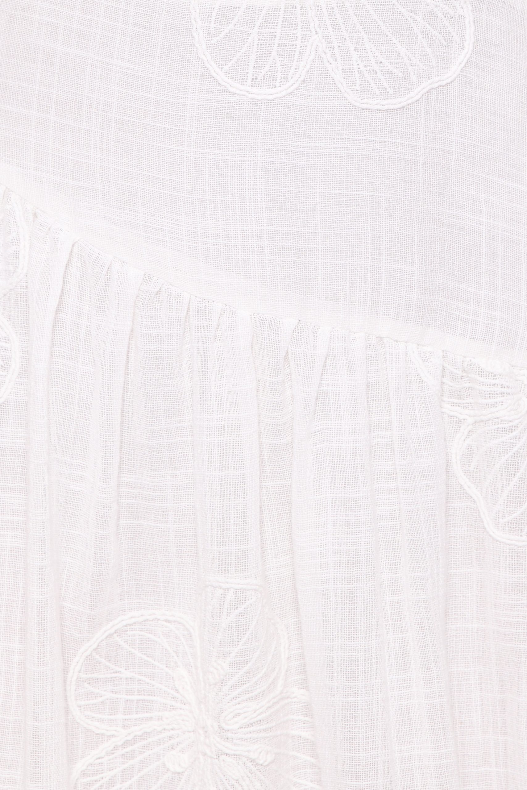 Olivea Midi Dress - White - Image 6