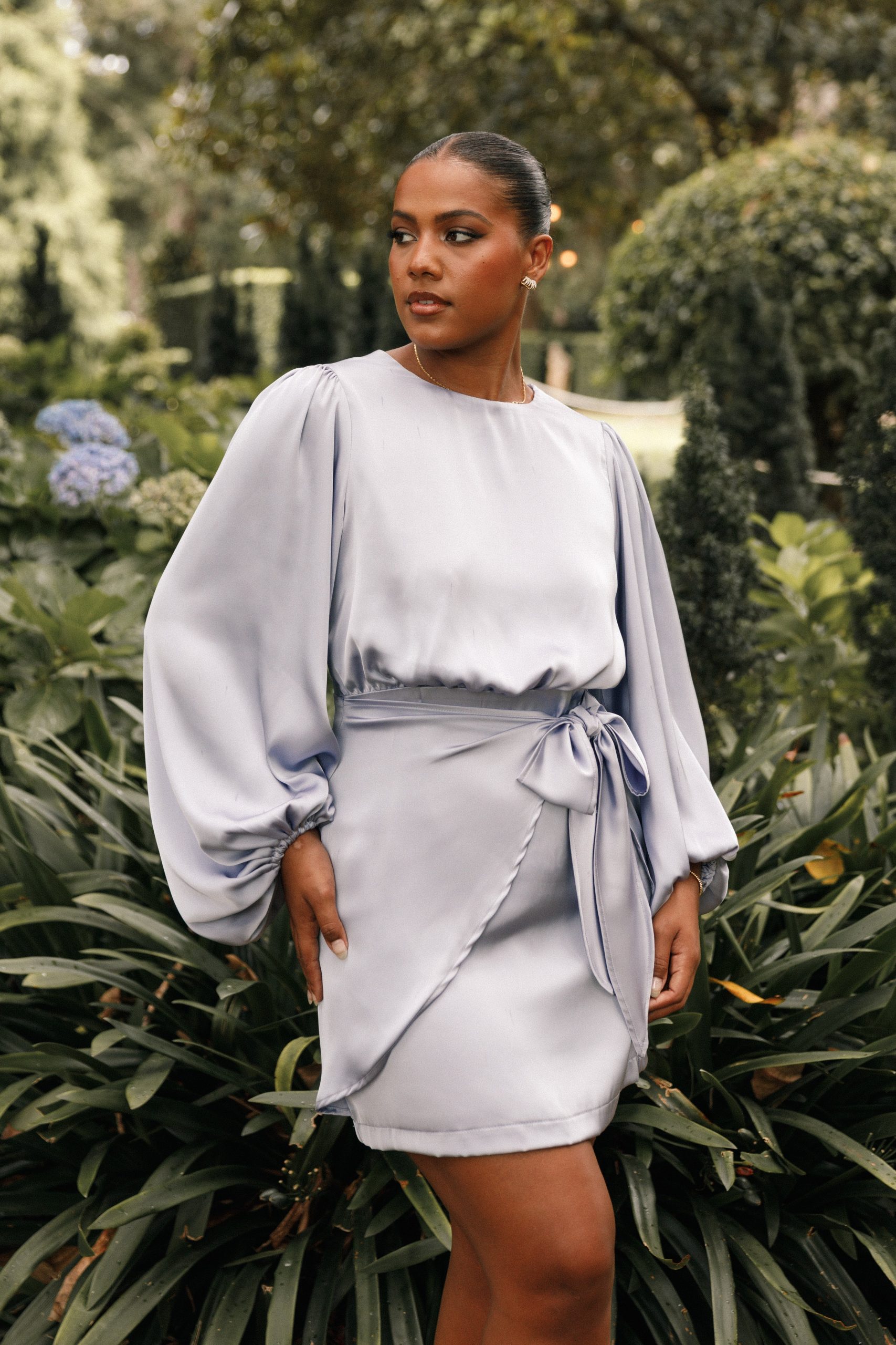 Emillia Dress - Blue - Image 3