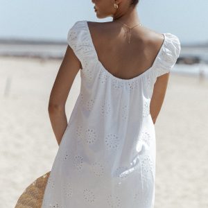 Pammy Mini Dress - White