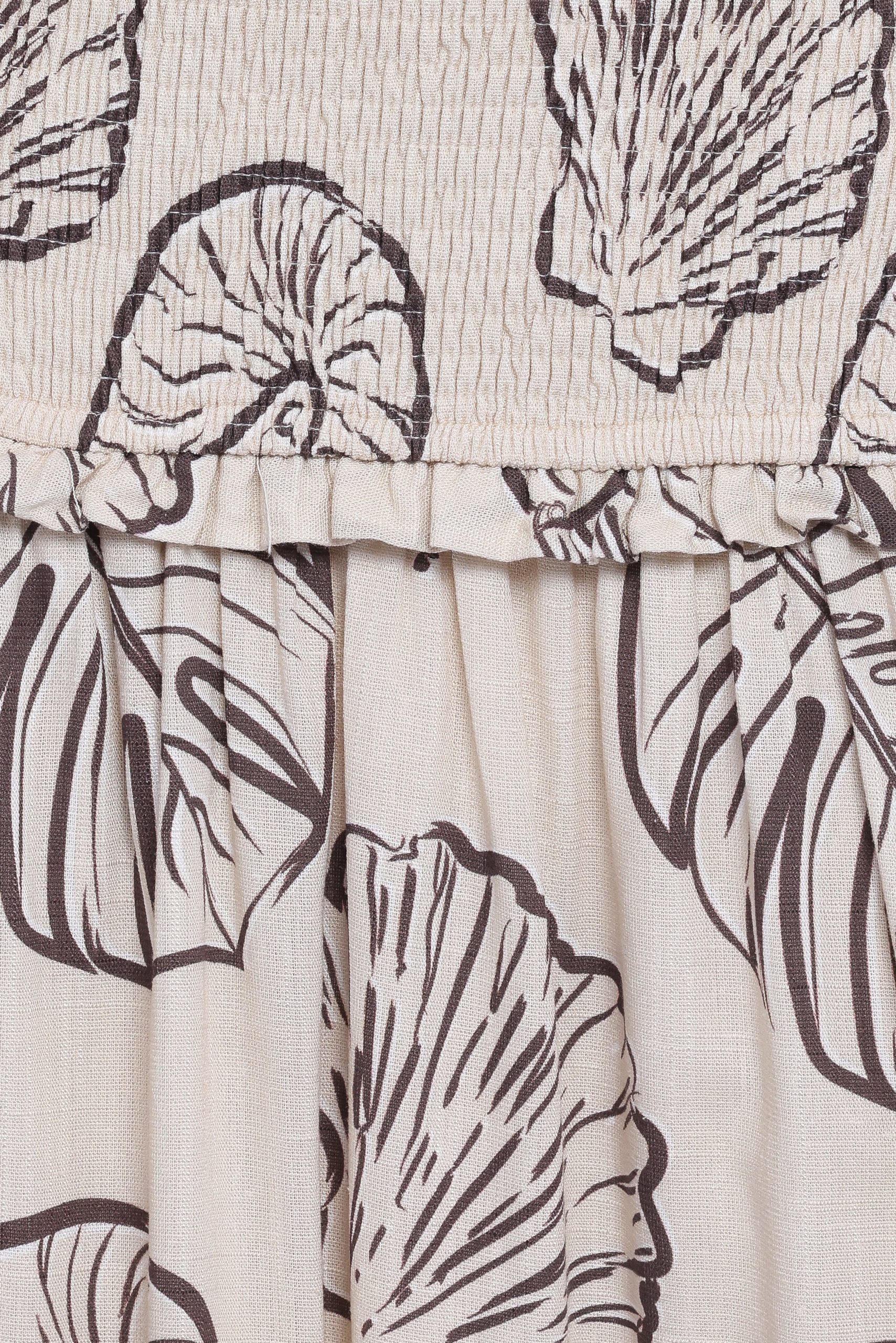 Parkway Maxi Dress - Cream Shells - Image 7