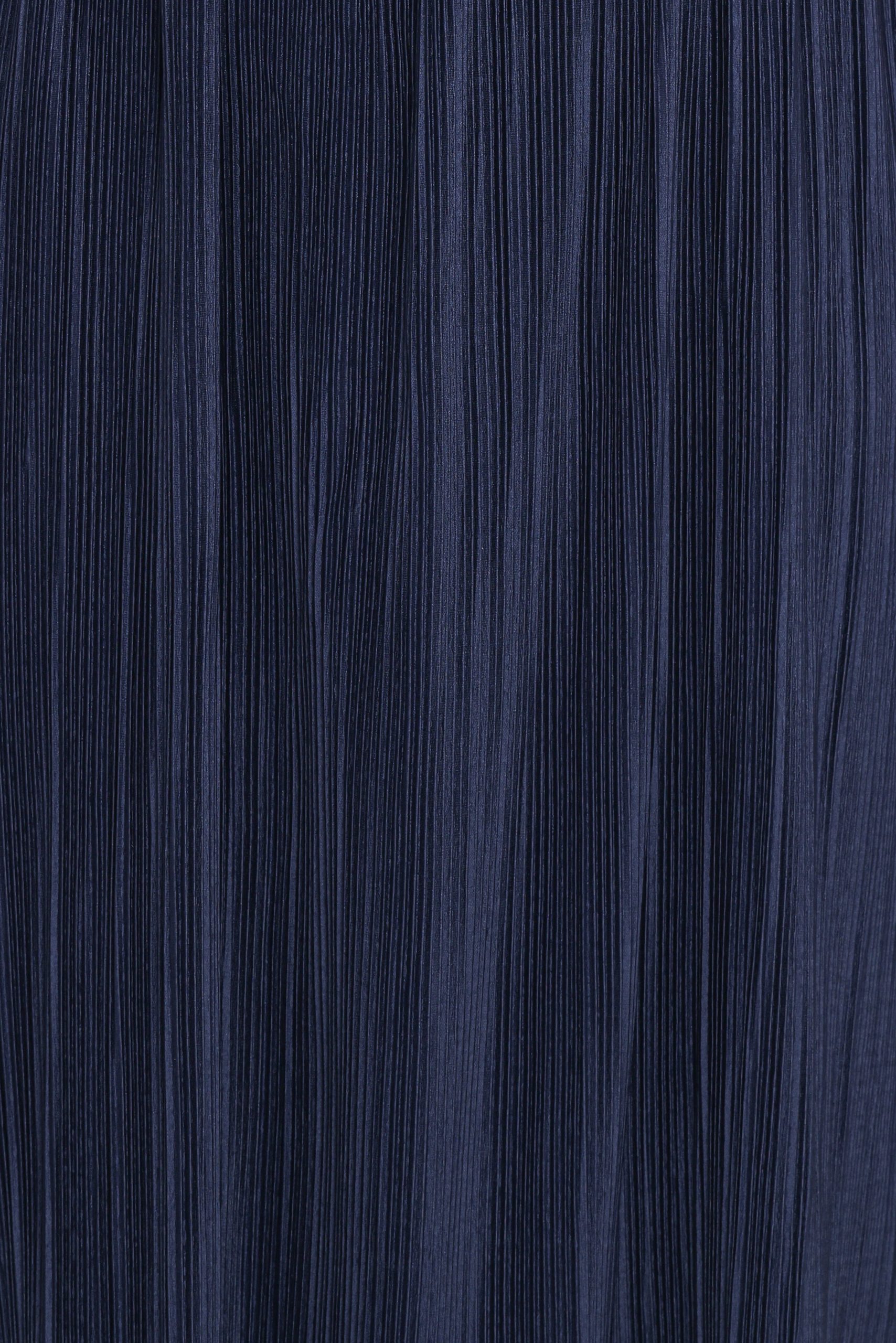 Polly Halterneck Maxi Dress - Navy - Image 5