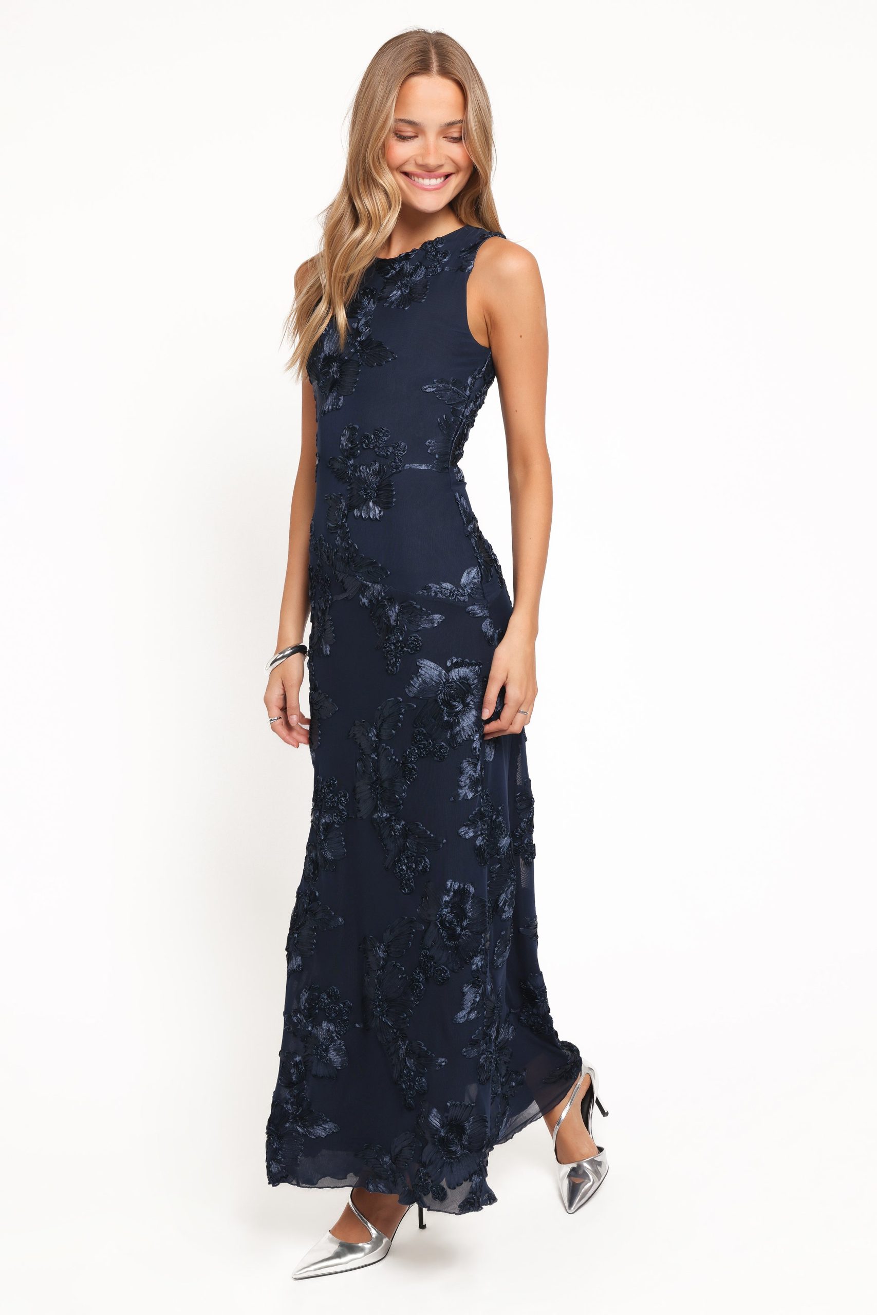 Ravina Maxi Dress - Blue - Image 3